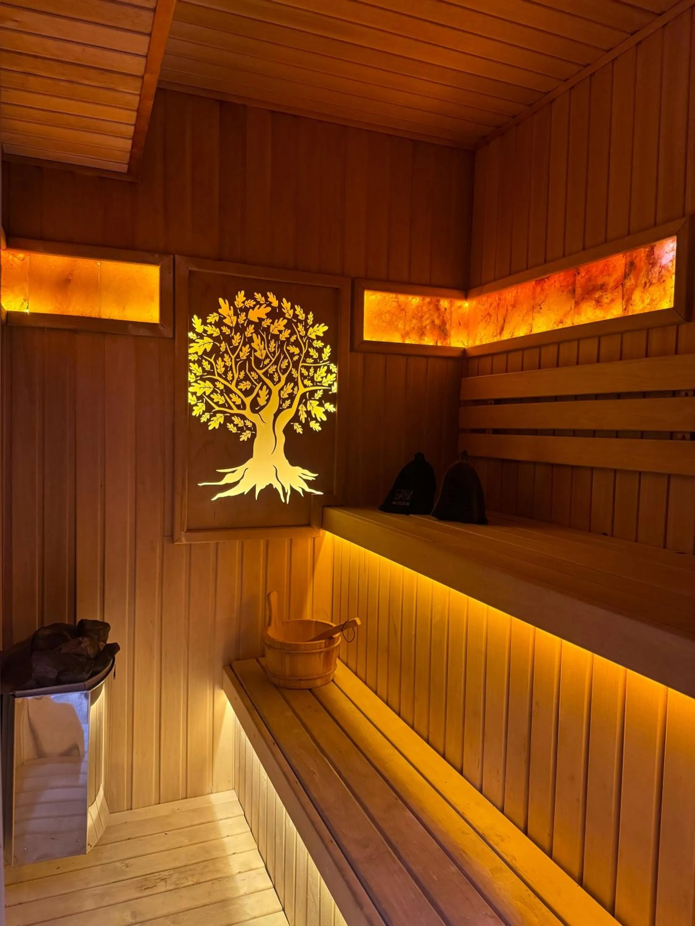 Sauna in Azimut Hotel Tashkent