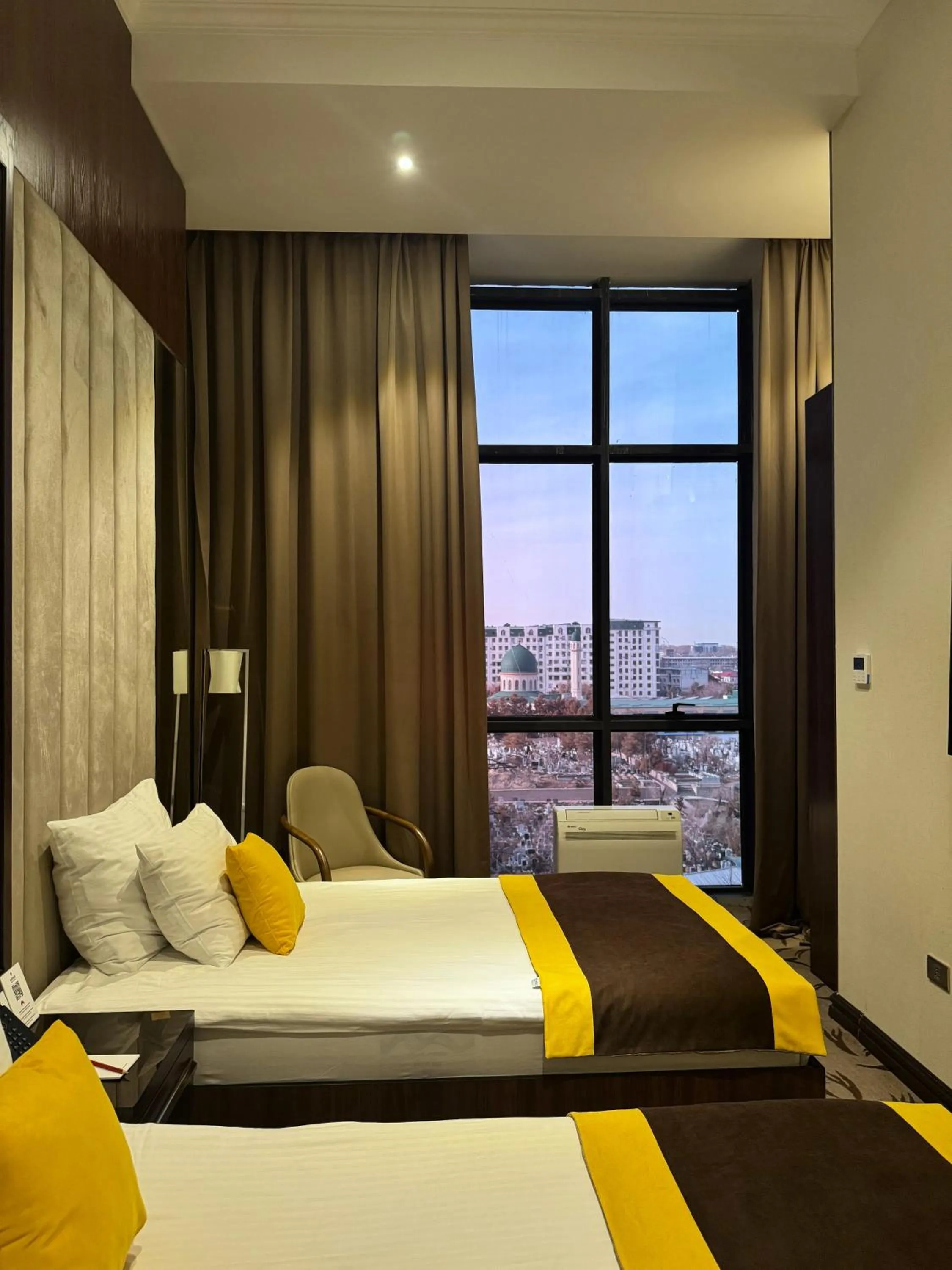 Bedroom, Bed in Azimut Hotel Tashkent