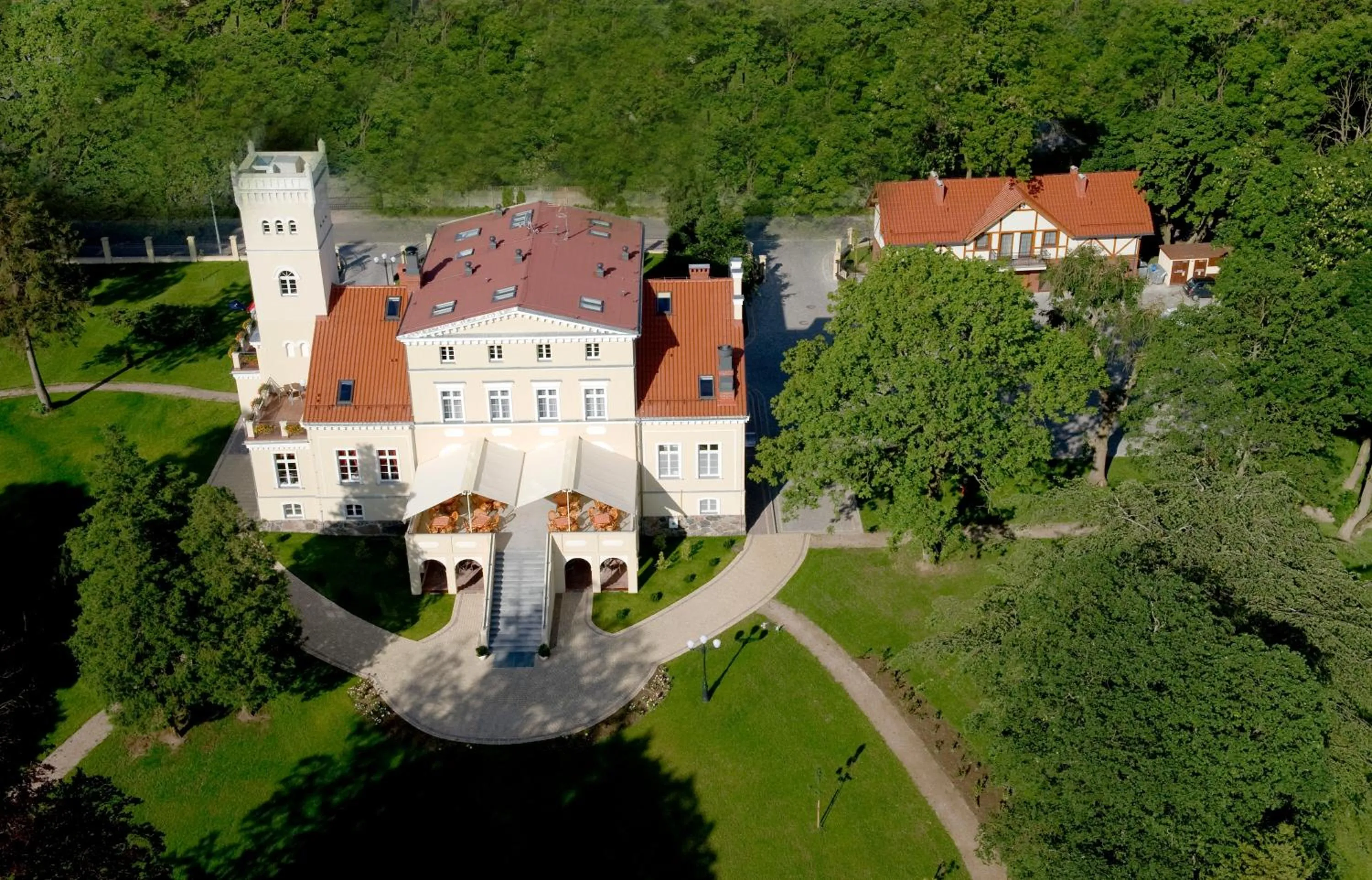 Bird's eye view in Hotel SPA Wieniawa