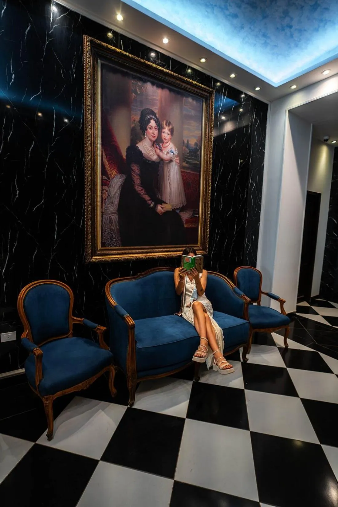 Lobby or reception in Victoria Cairo Hotel