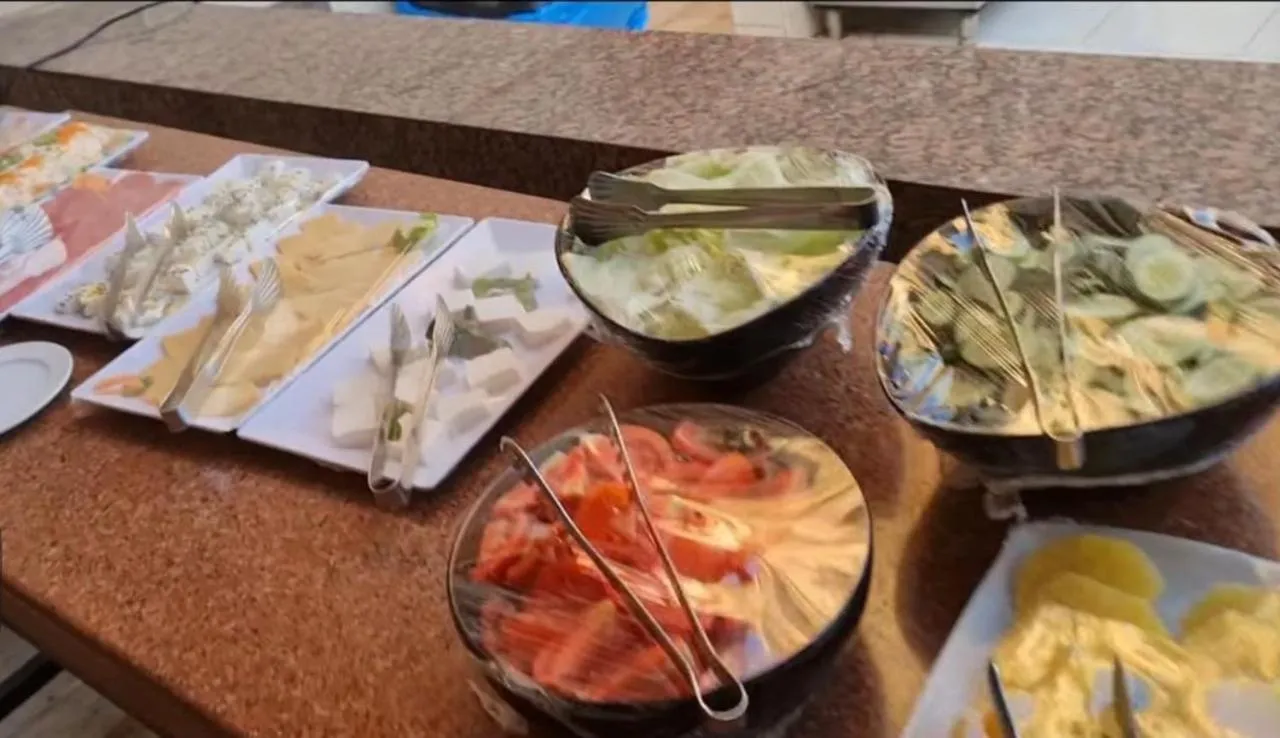 Buffet breakfast in Victoria Cairo Hotel