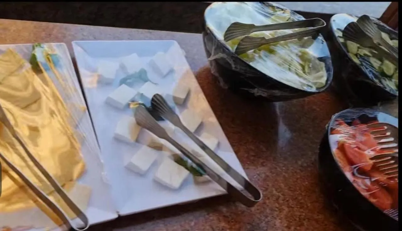 Buffet breakfast in Victoria Cairo Hotel