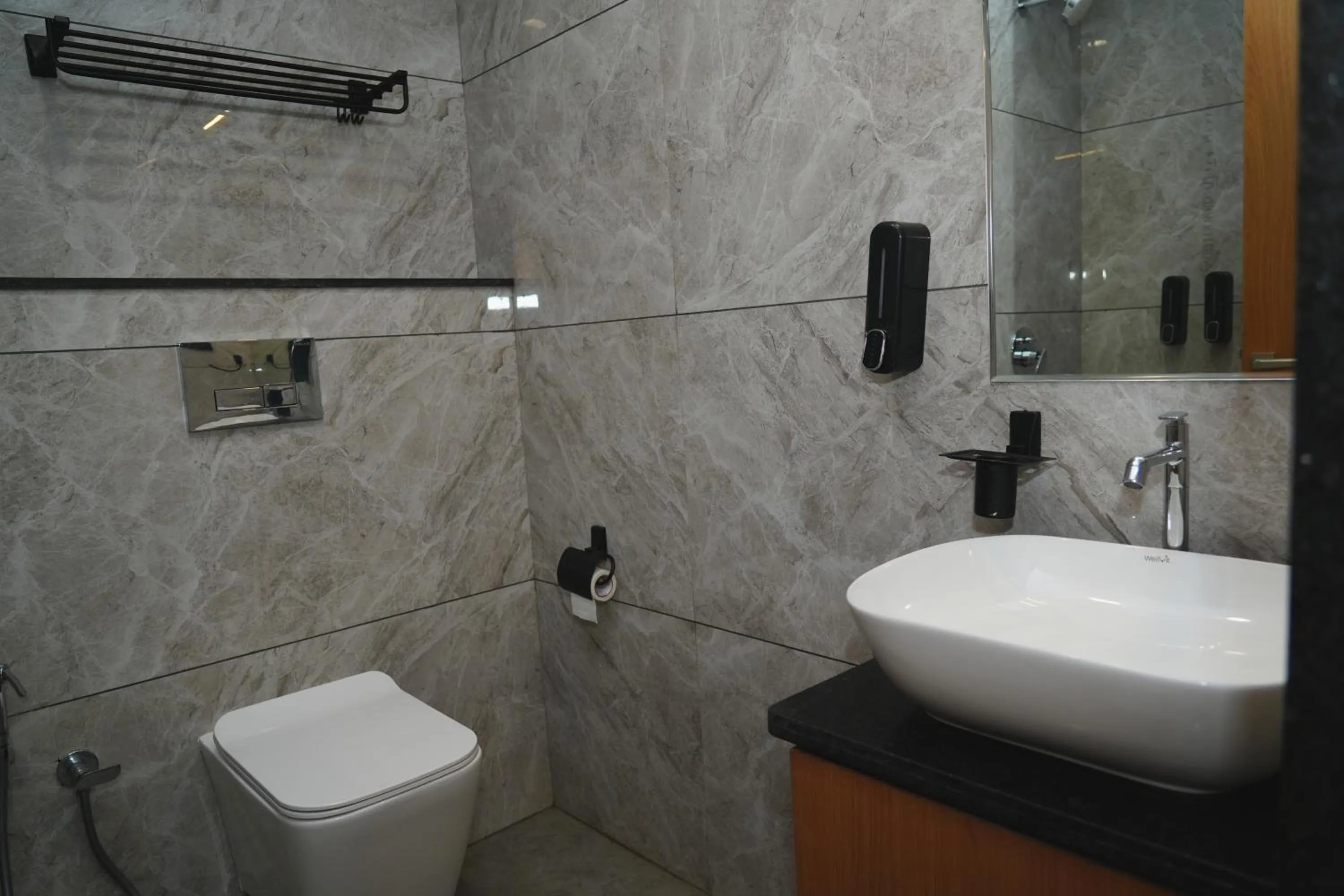 Bathroom in Hotel Leela's