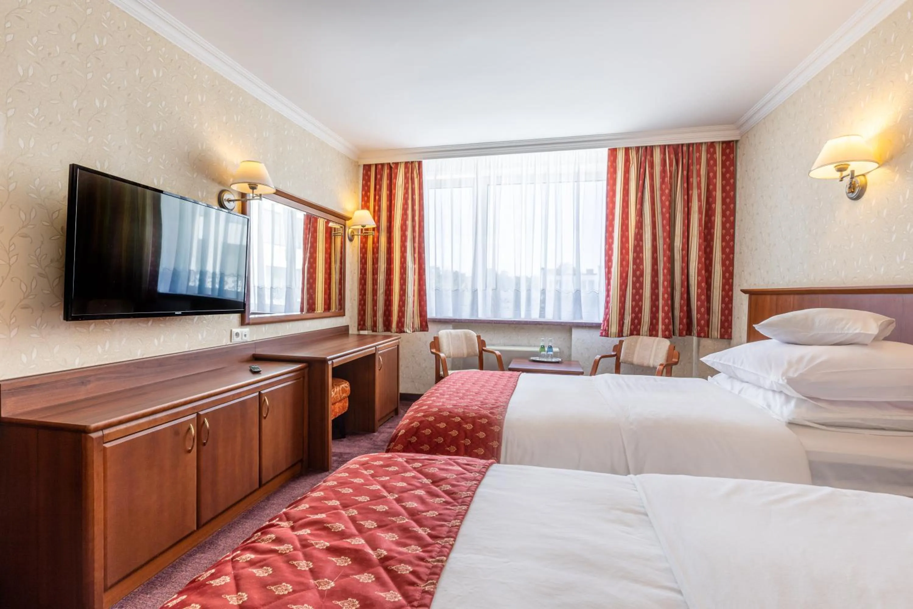 Bed in Hotel Gołębiewski Białystok