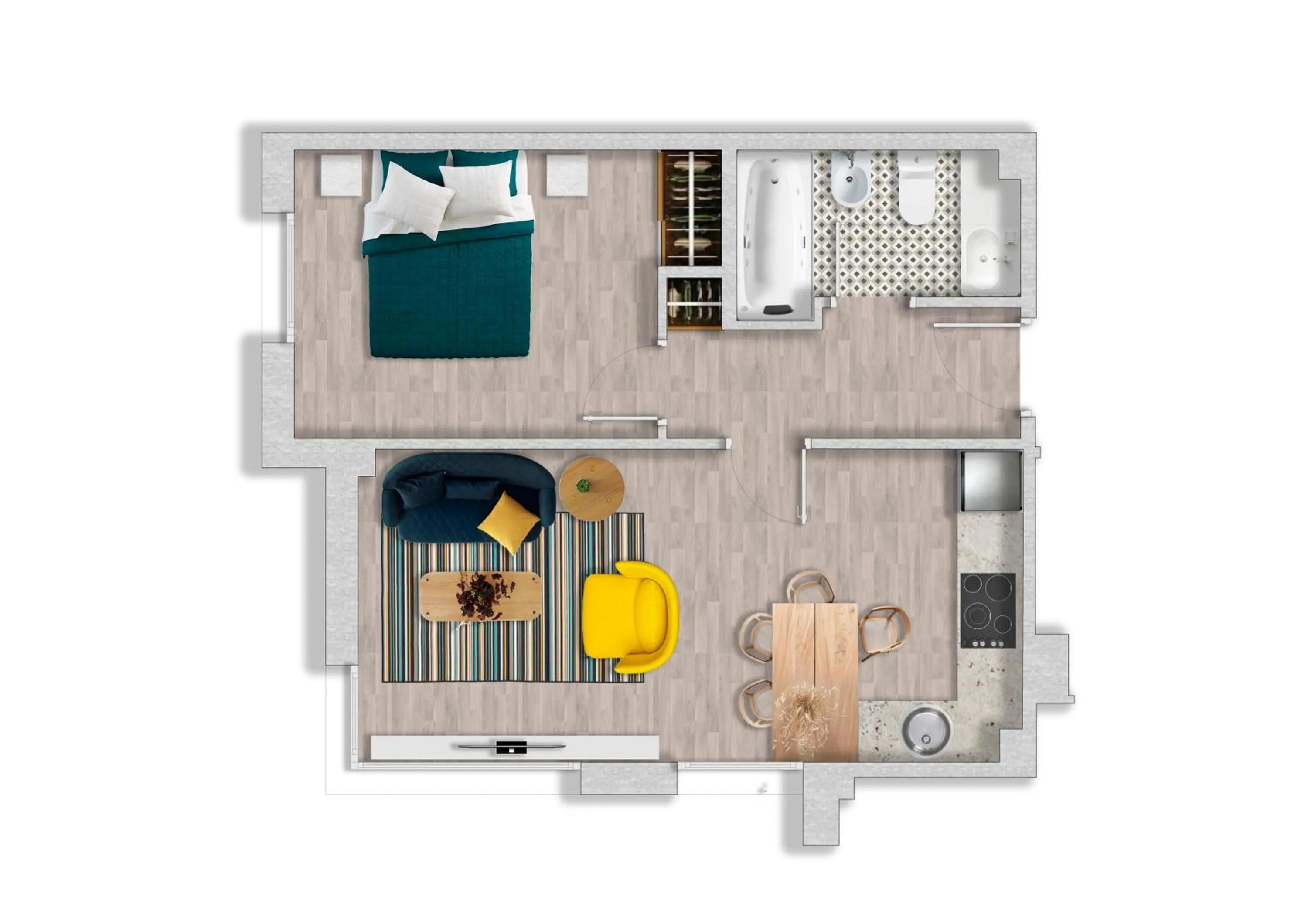 Decorative detail in Apartaments Els Llorers