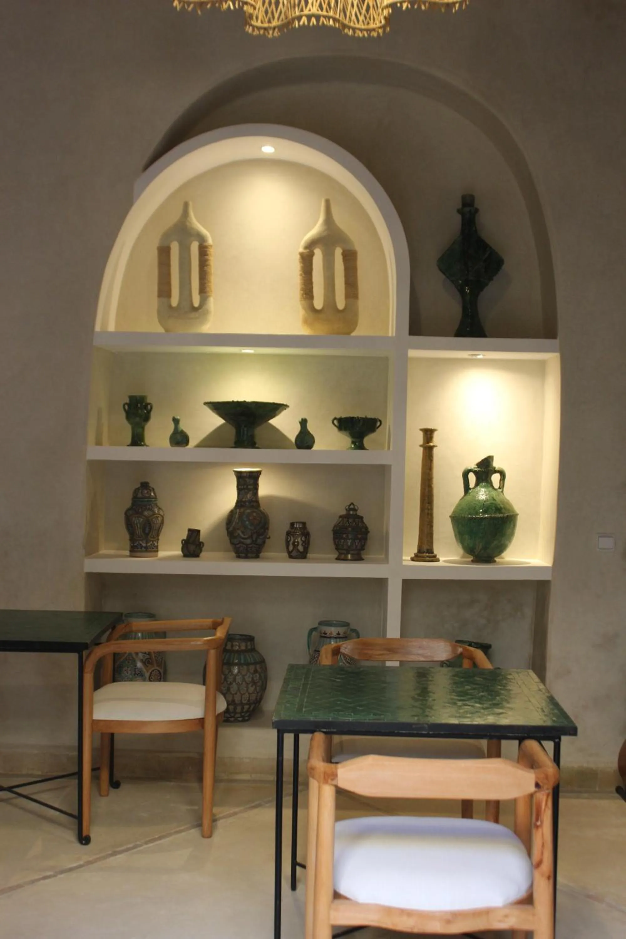 Dining area in Riad Emberiza Sahari