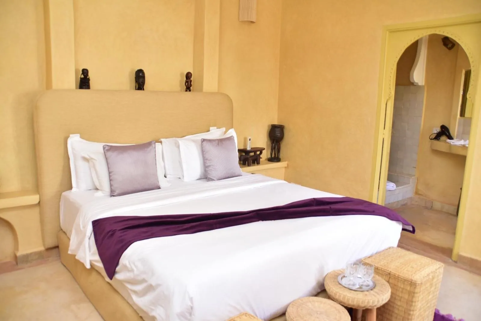 Bedroom, Bed in Riad Emberiza Sahari