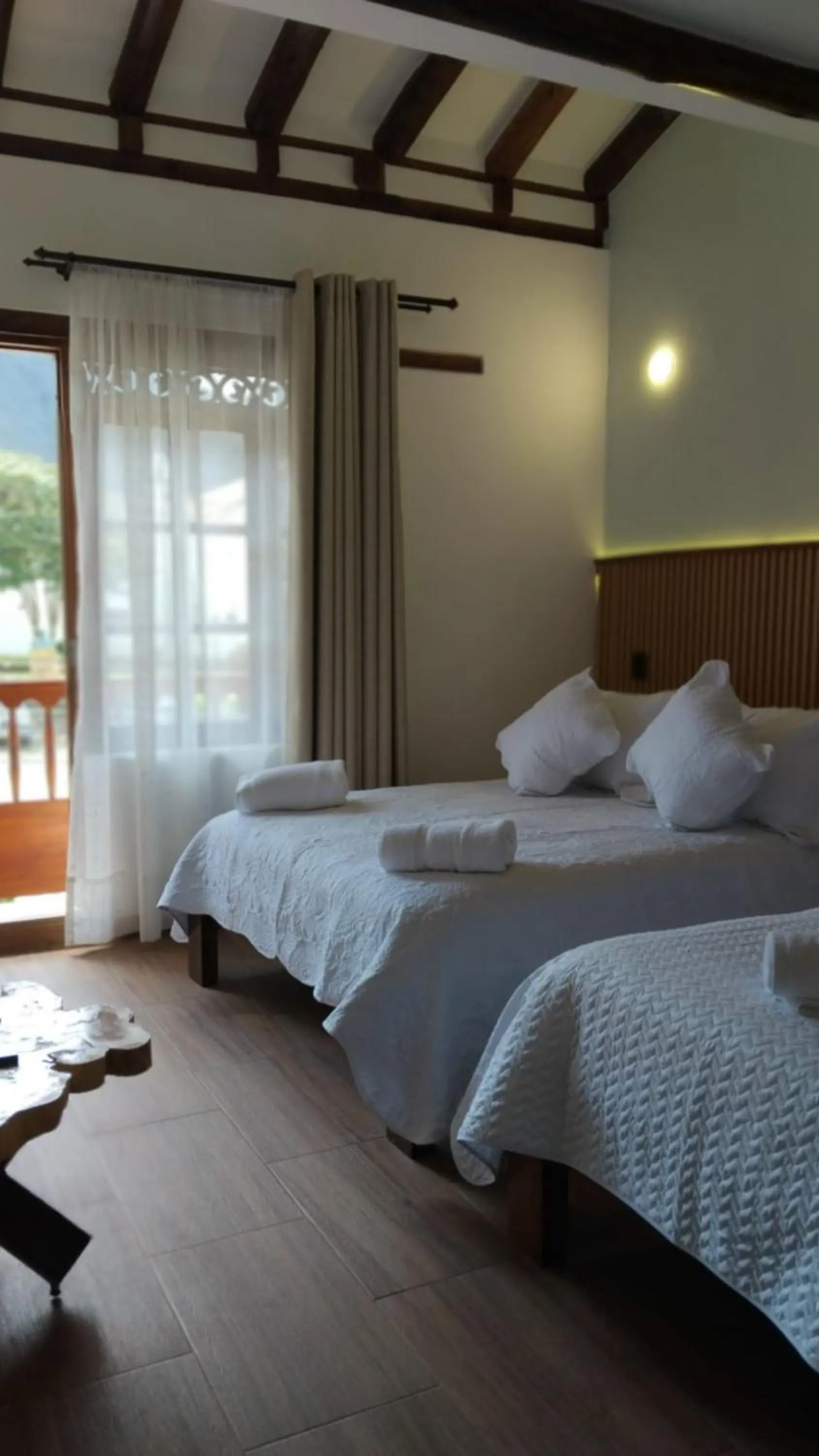 Decorative detail, Bed in Hotel Boutique Cenit