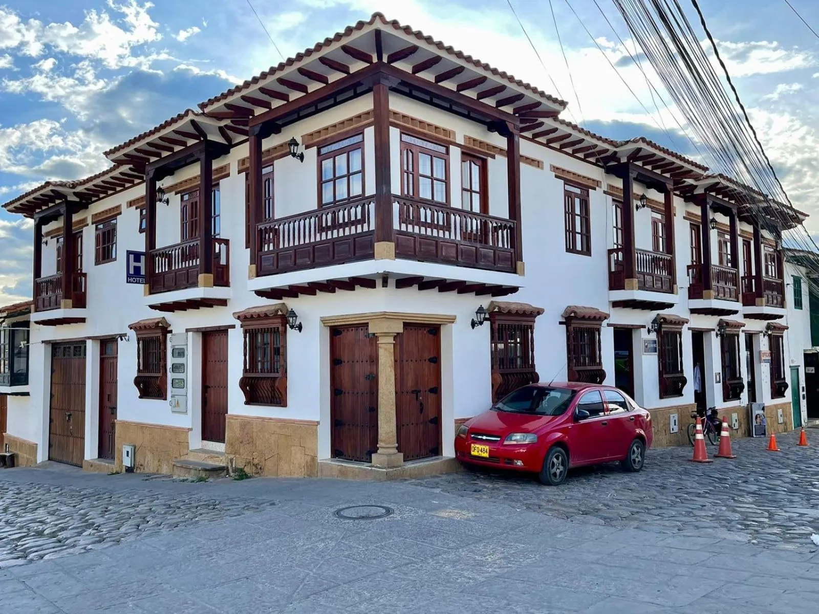 Property building in Hotel Boutique Cenit