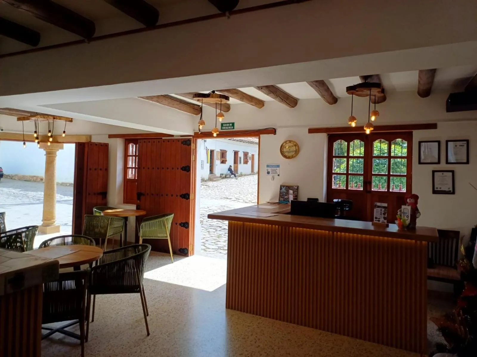 Restaurant/places to eat in Hotel Boutique Cenit