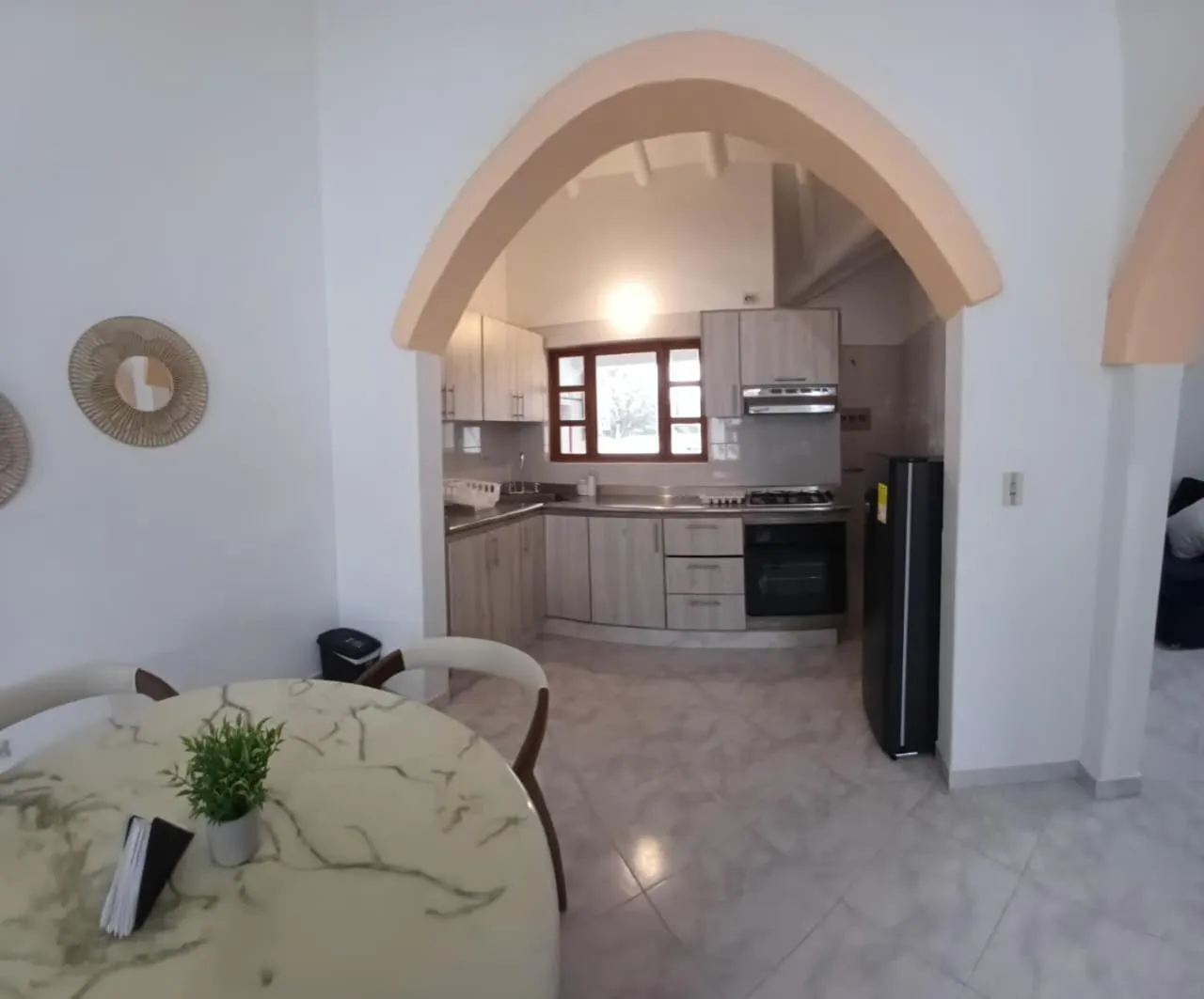 Kitchen or kitchenette in Hotel Boutique Cenit