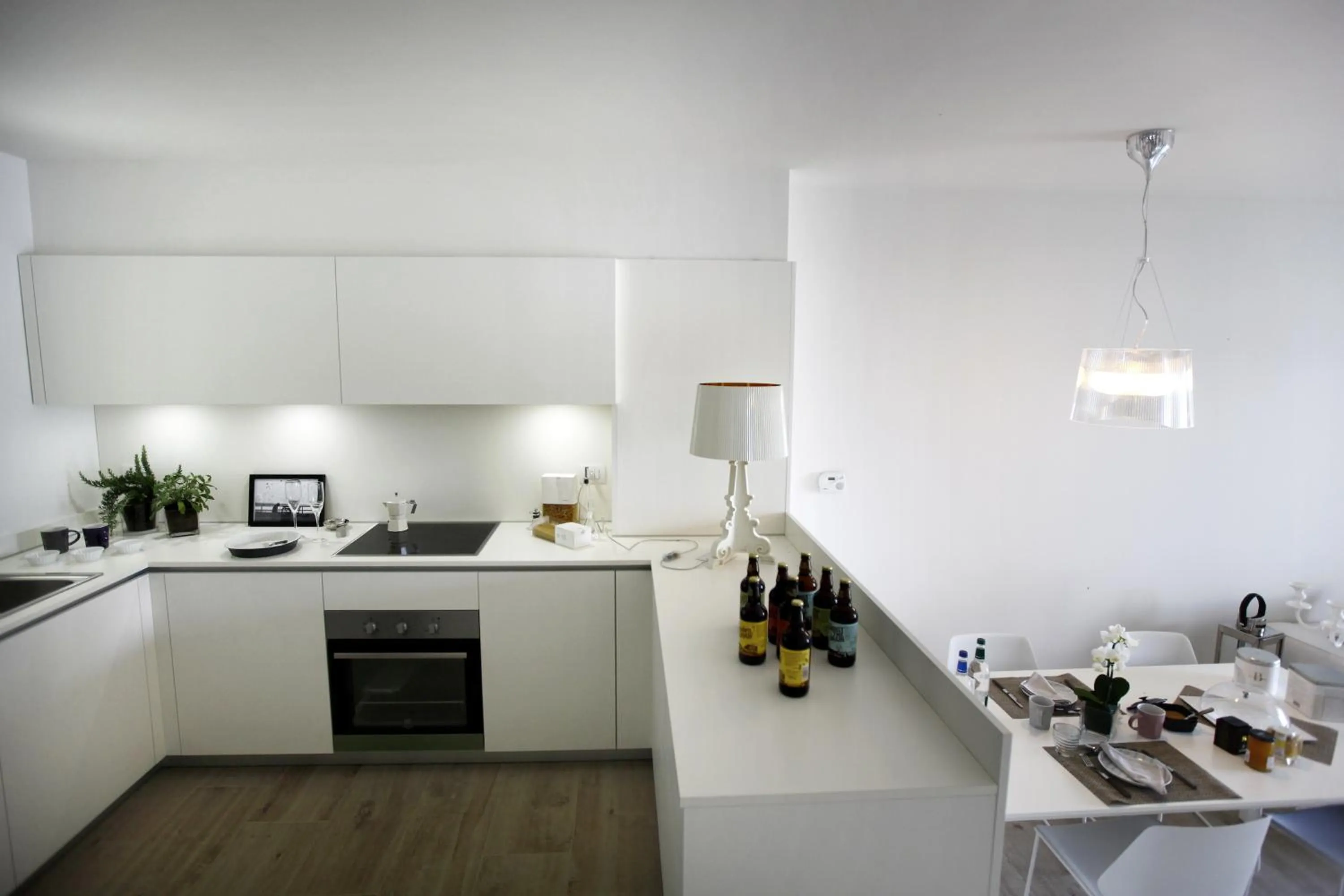 Kitchen or kitchenette in Filario Hotel & Residences