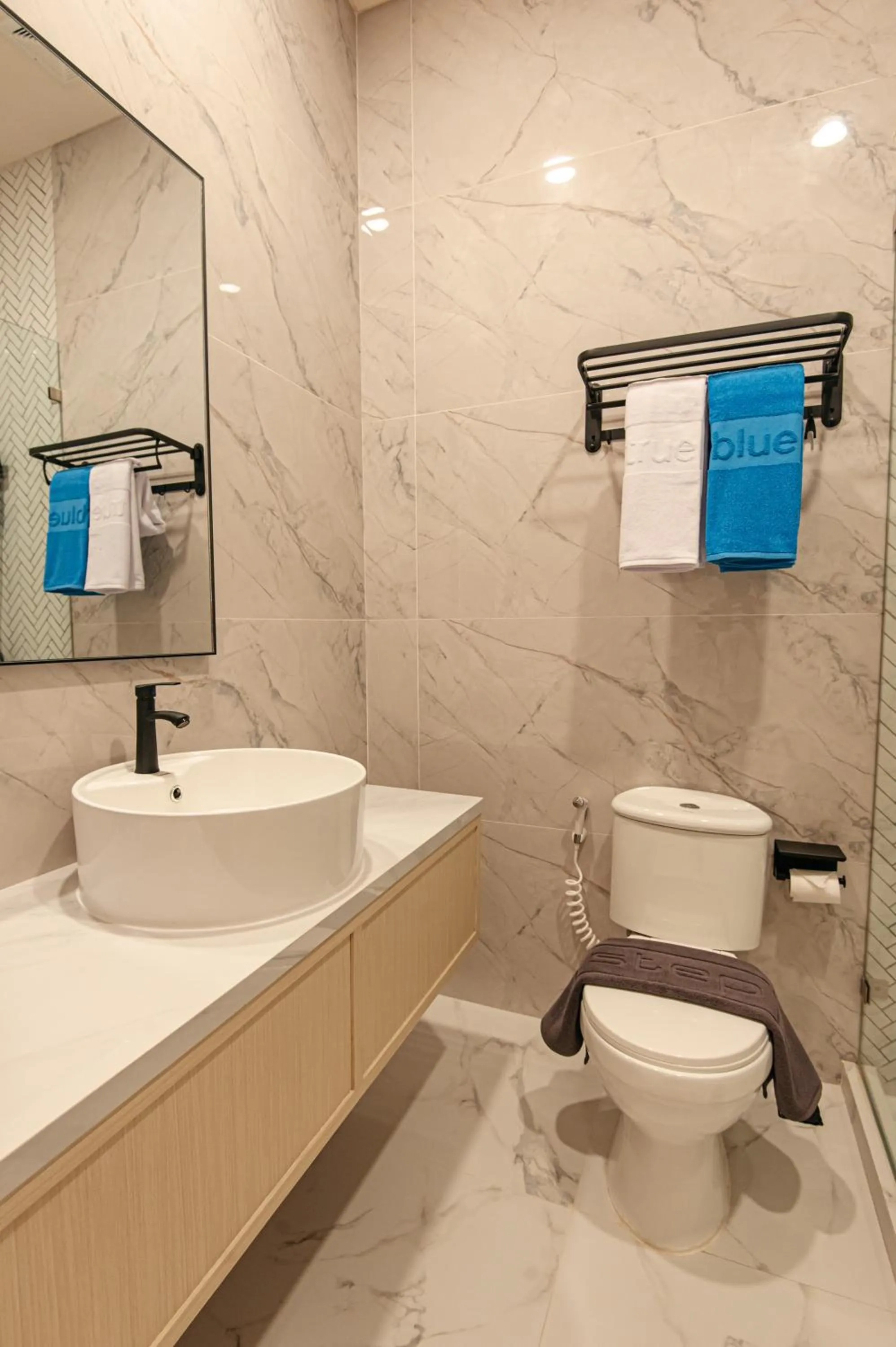 Bathroom in True Blue Hotel Menteng