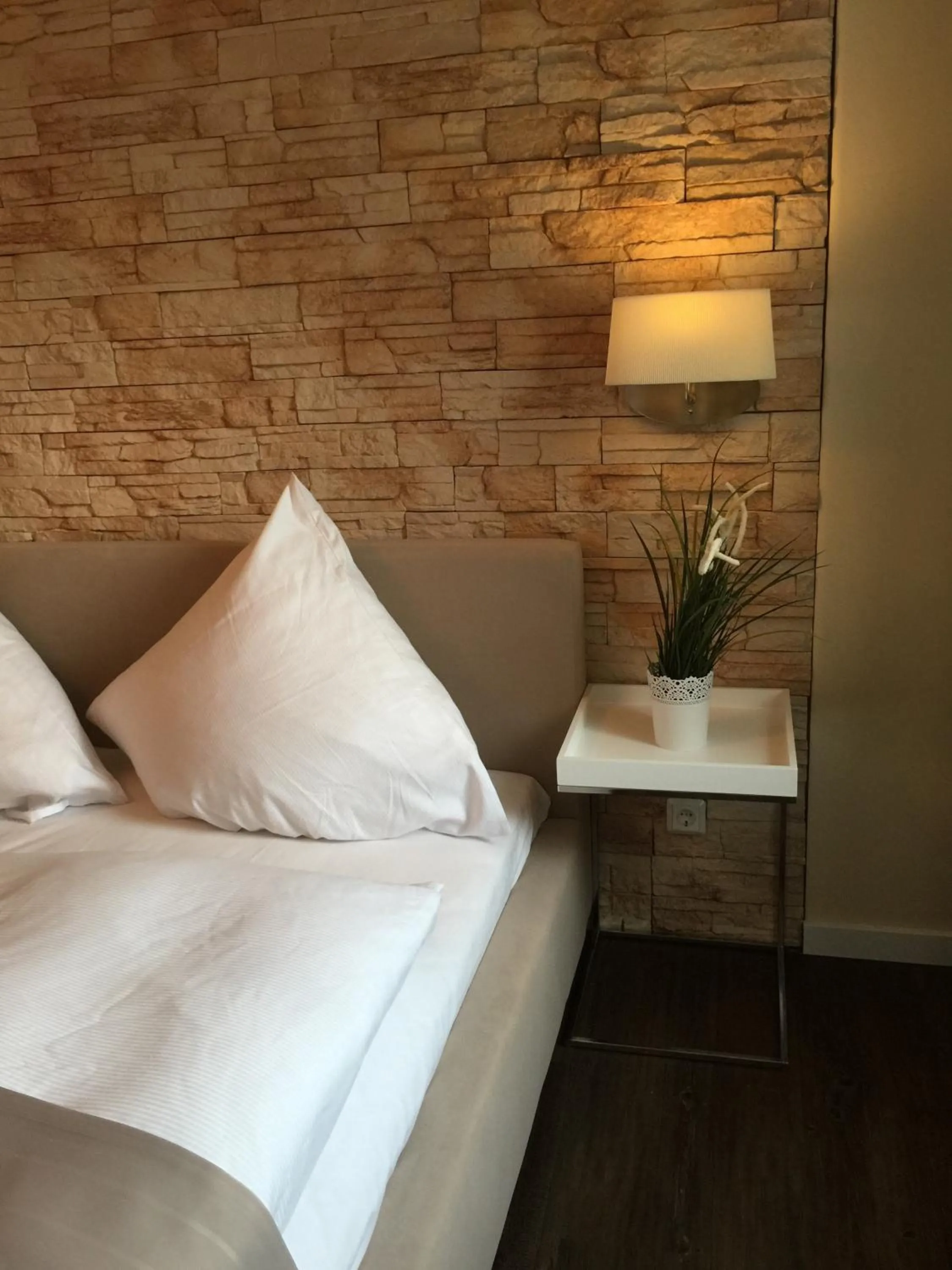 Bed in Hotel Achilles