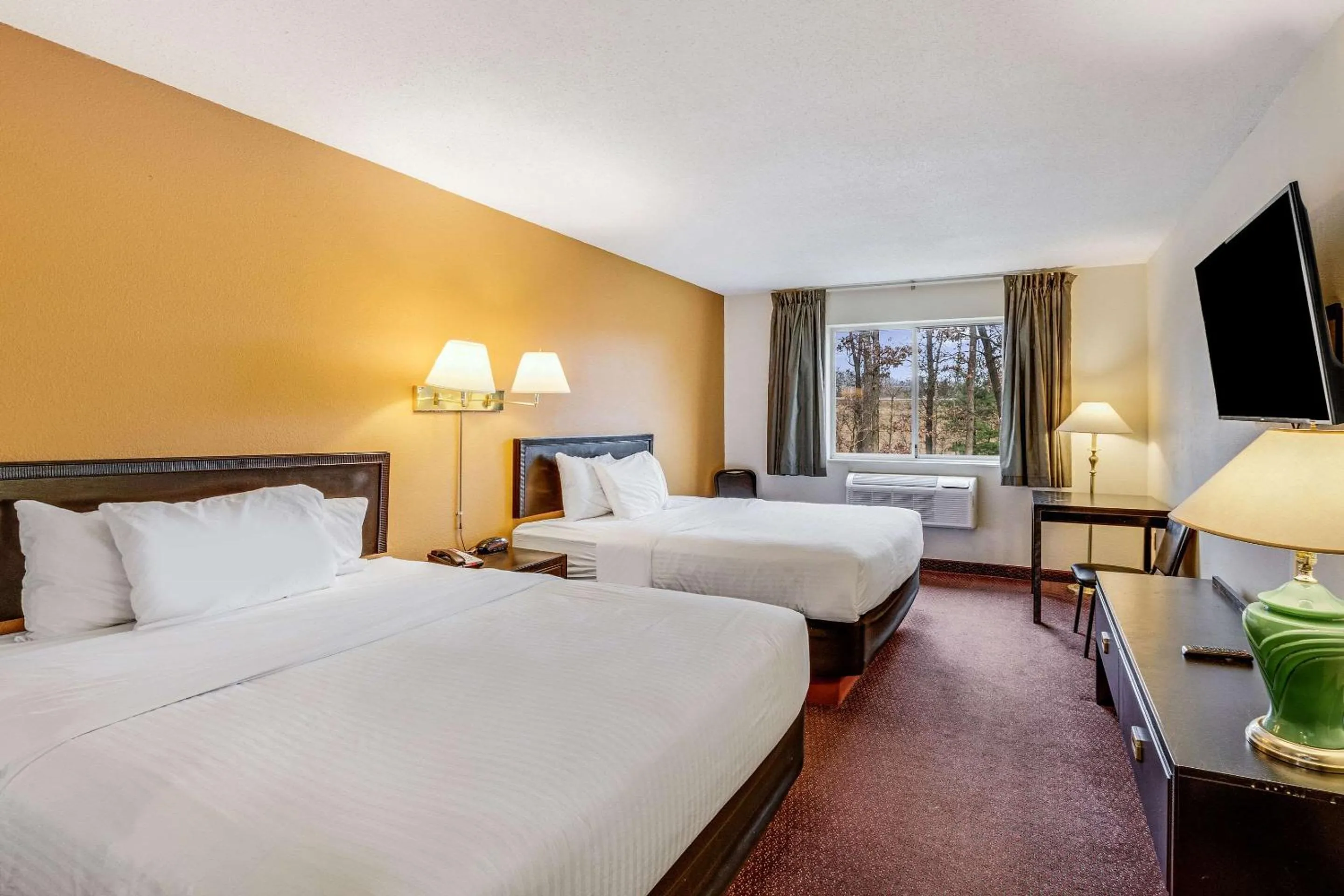 Photo of the whole room in Econo Lodge Whitehall near Michigan's Adventure