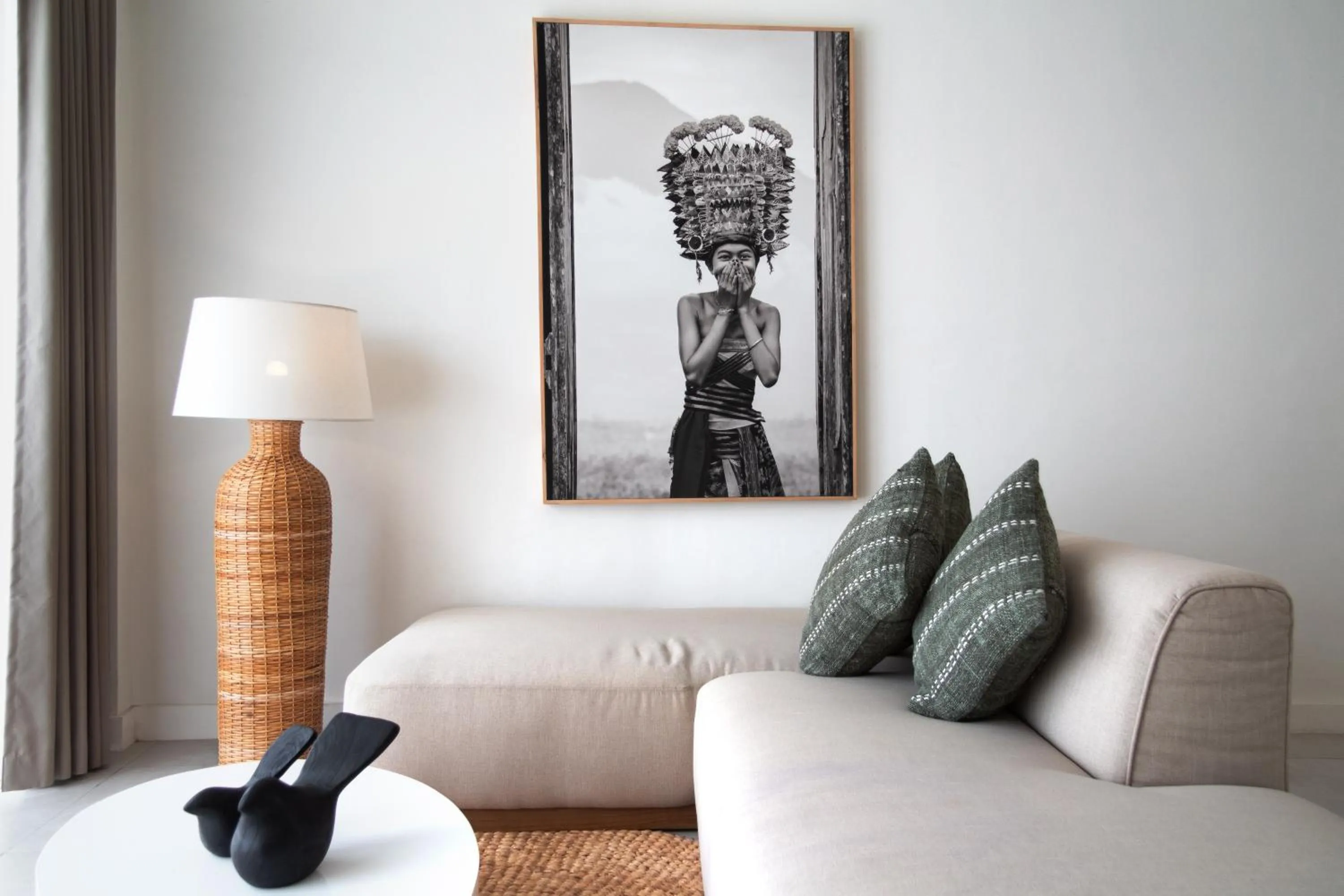 Living room in The Cruise Berawa Resort