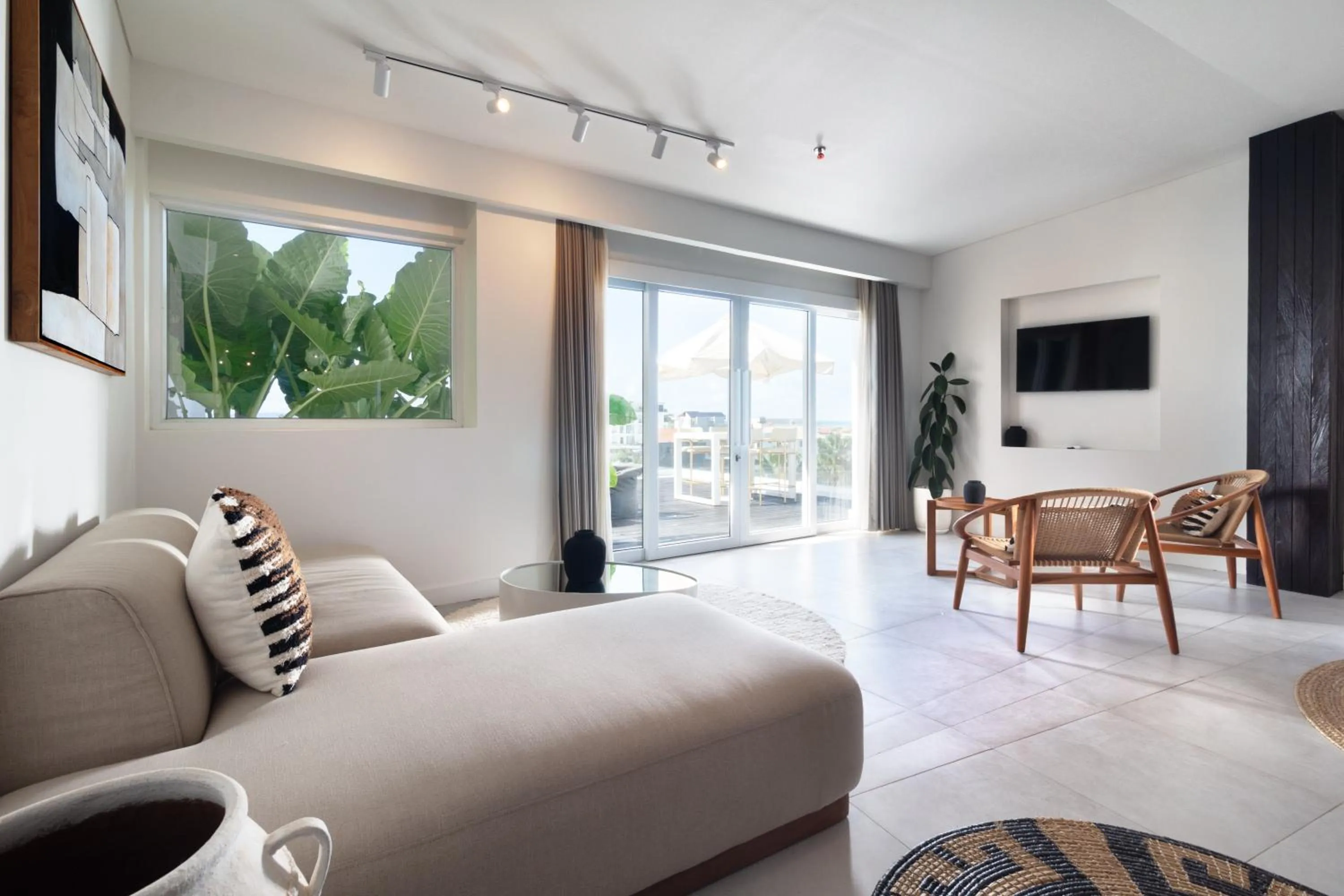 Living room in The Cruise Berawa Resort