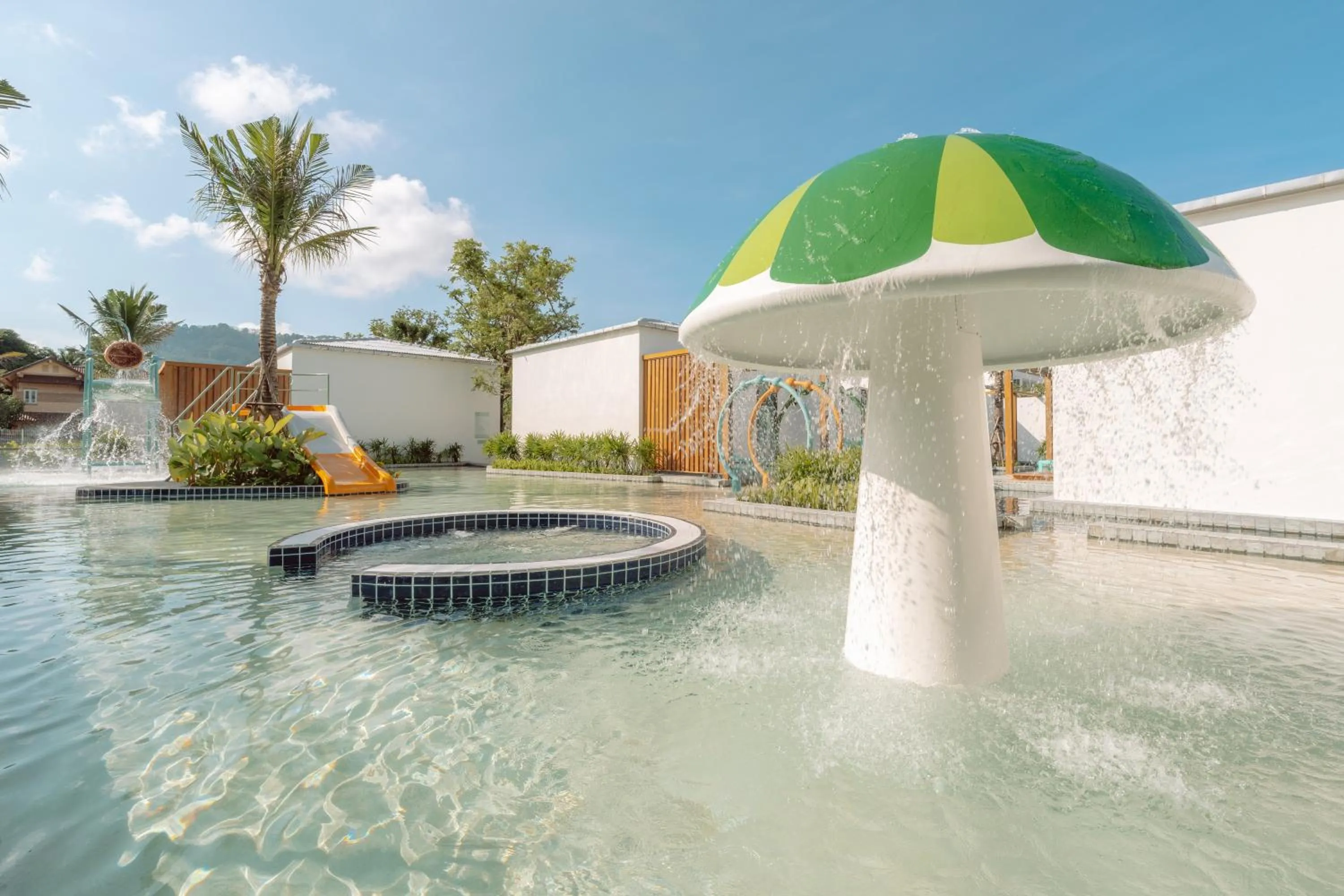 Aqua park in Sugar Marina Resort-LAGOON-Villas, Naiyang Beach