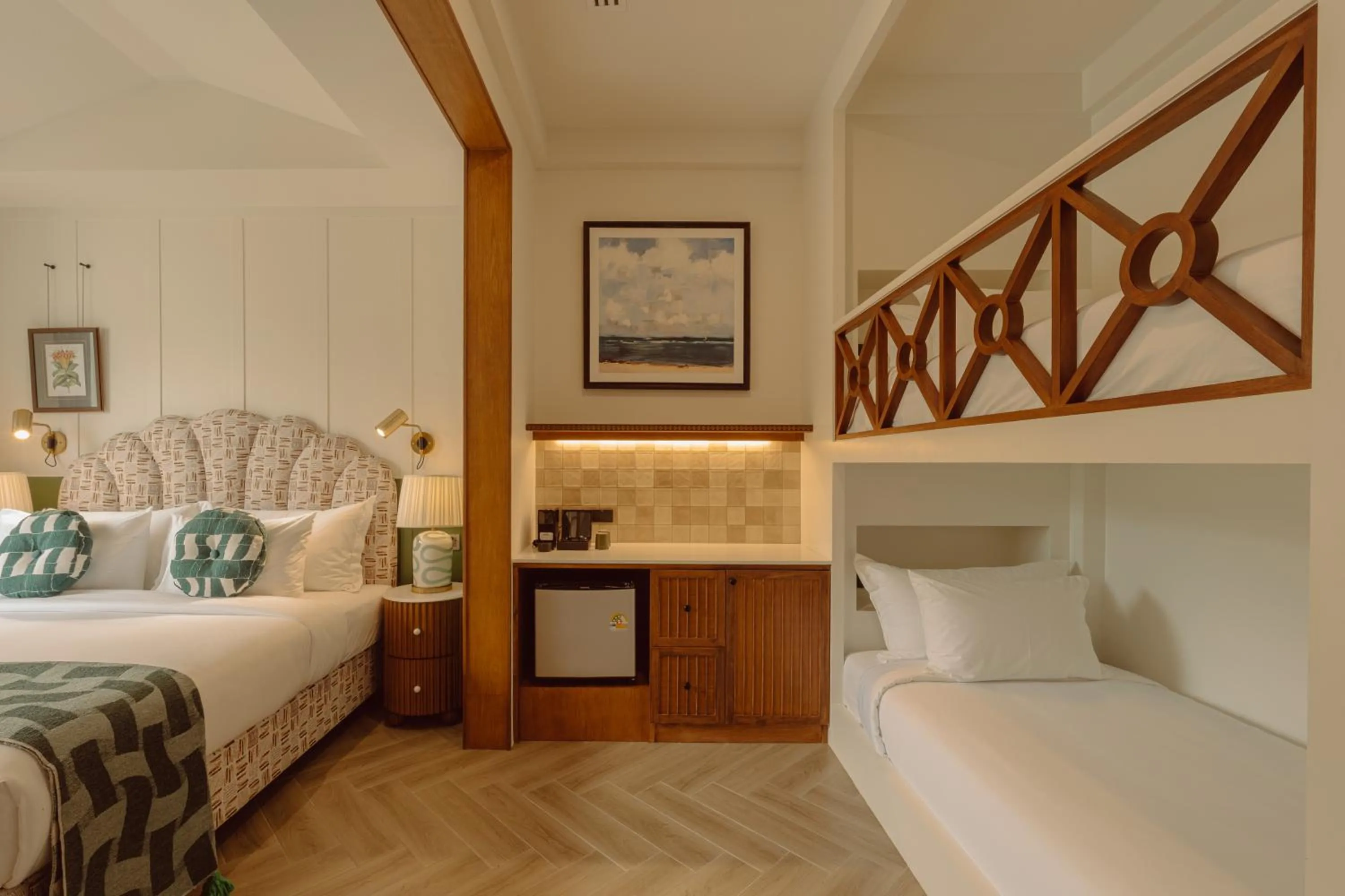 Bed in Sugar Marina Resort-LAGOON-Villas, Naiyang Beach