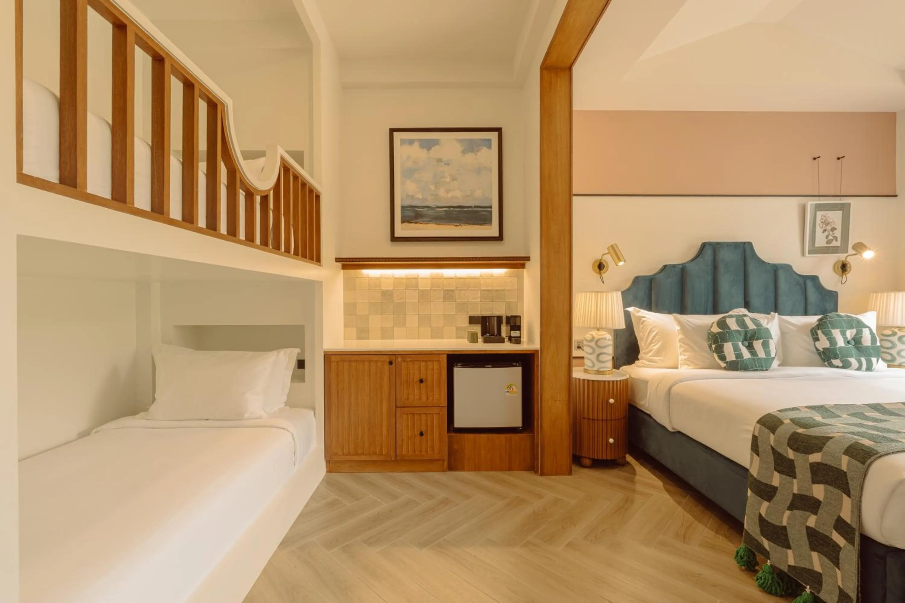 Bed in Sugar Marina Resort-LAGOON-Villas, Naiyang Beach