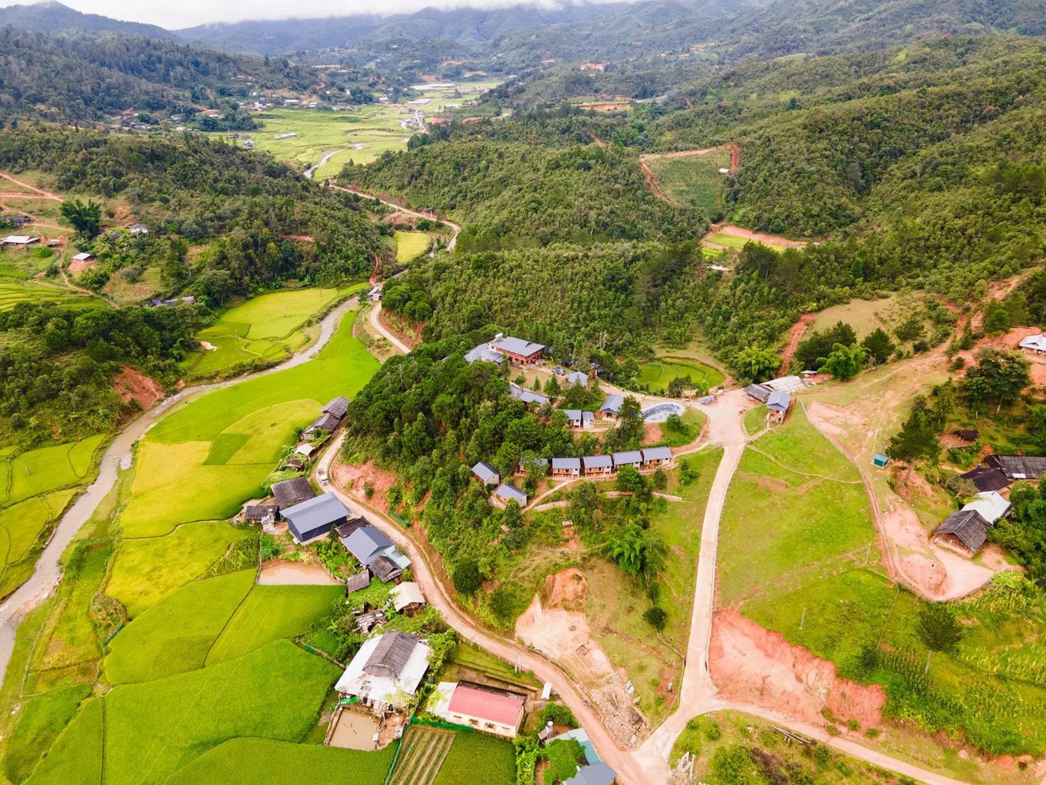 Nearby landmark in Lam Ecolodge Mu Cang Chai