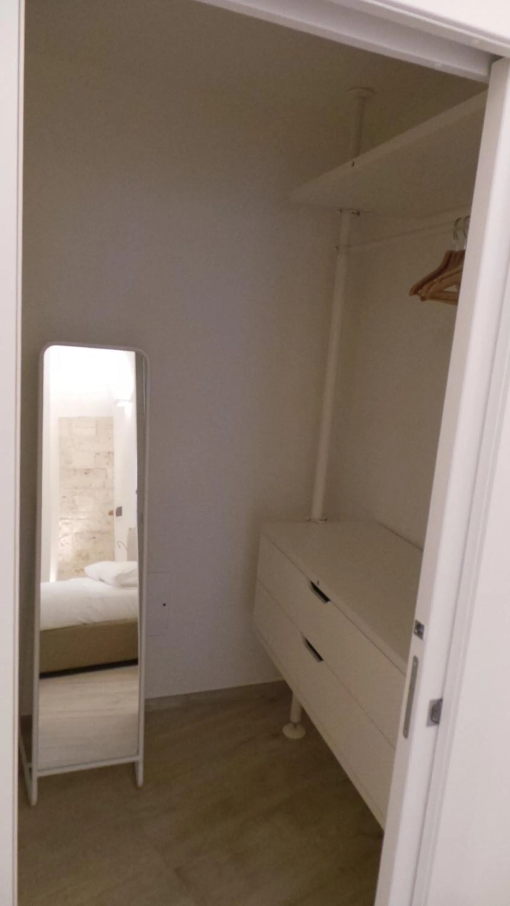 Decorative detail, Bed in B&B Aurelia