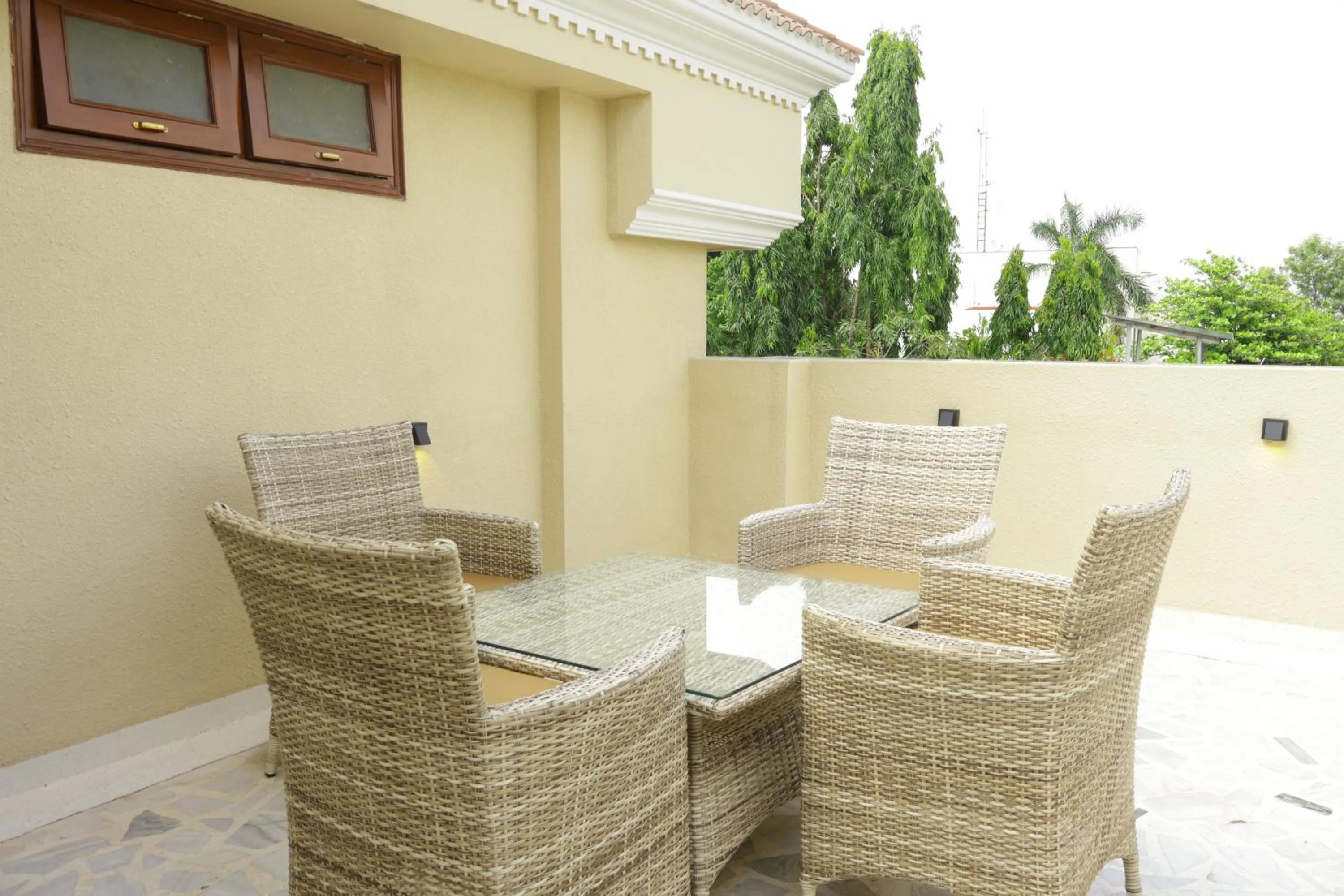 Balcony/Terrace in Suramya Homestay Near Shymala Hills