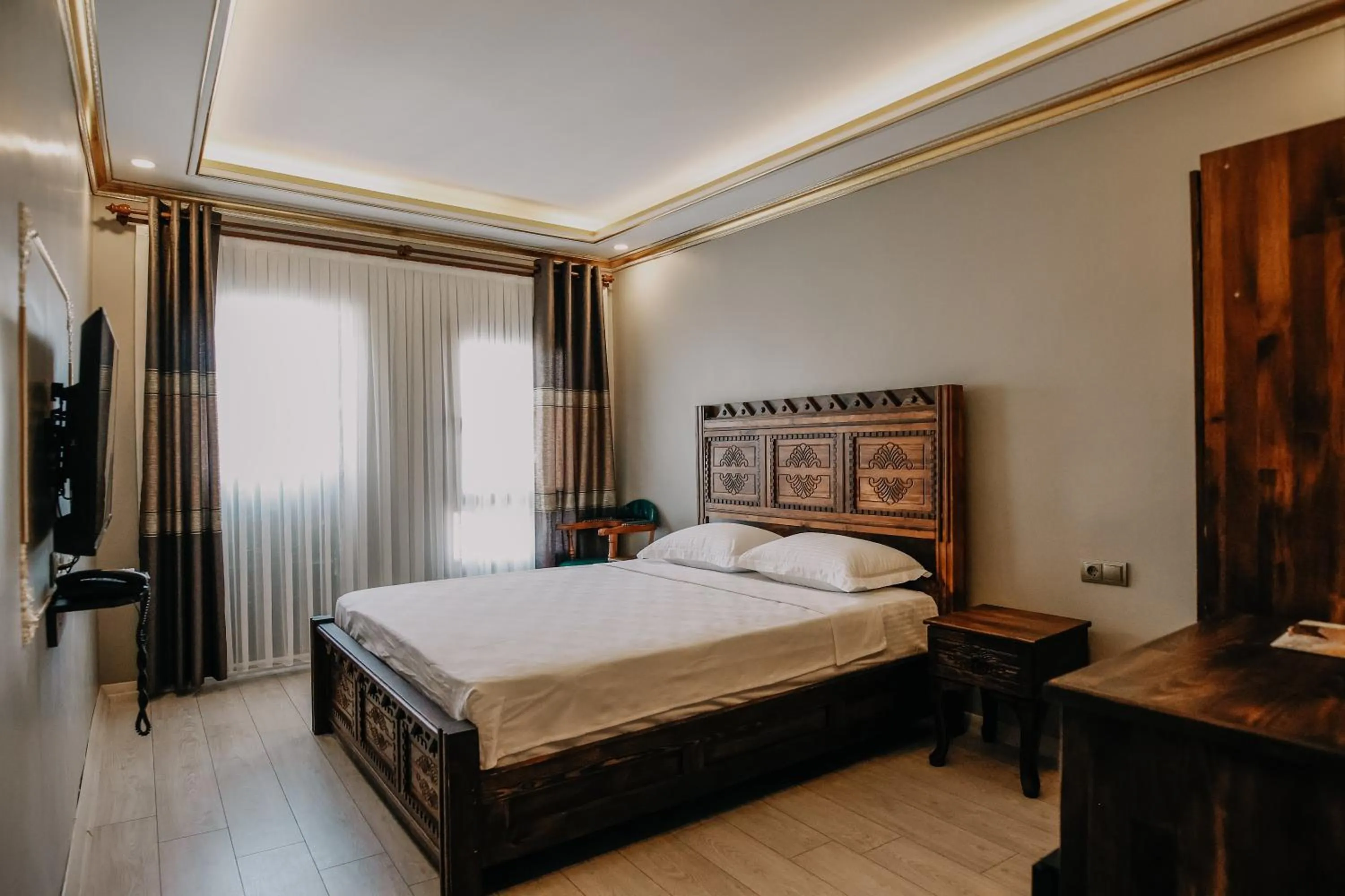 Bed in Minessa Konağı