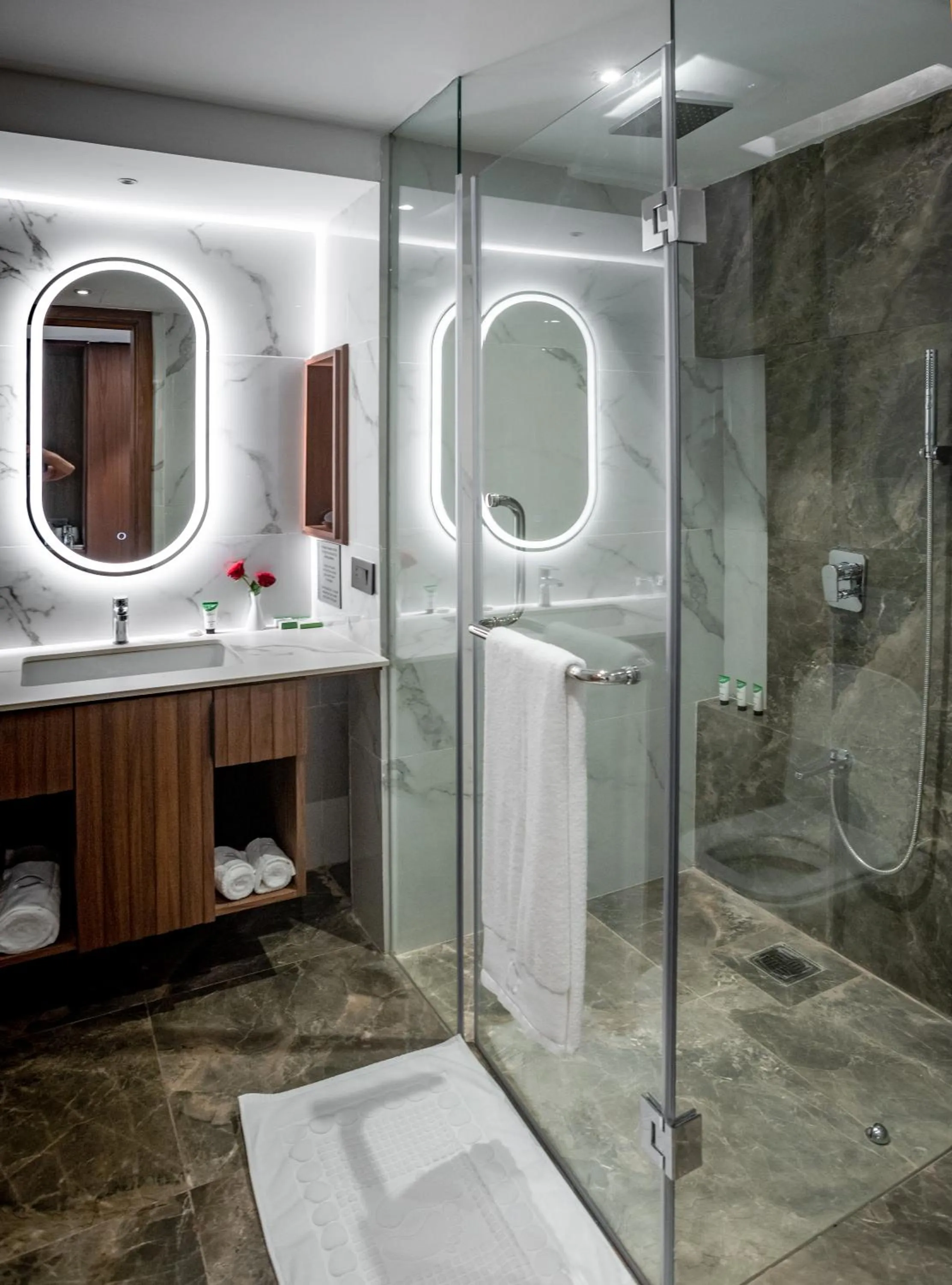 Shower in Okash City Boutique Hotel