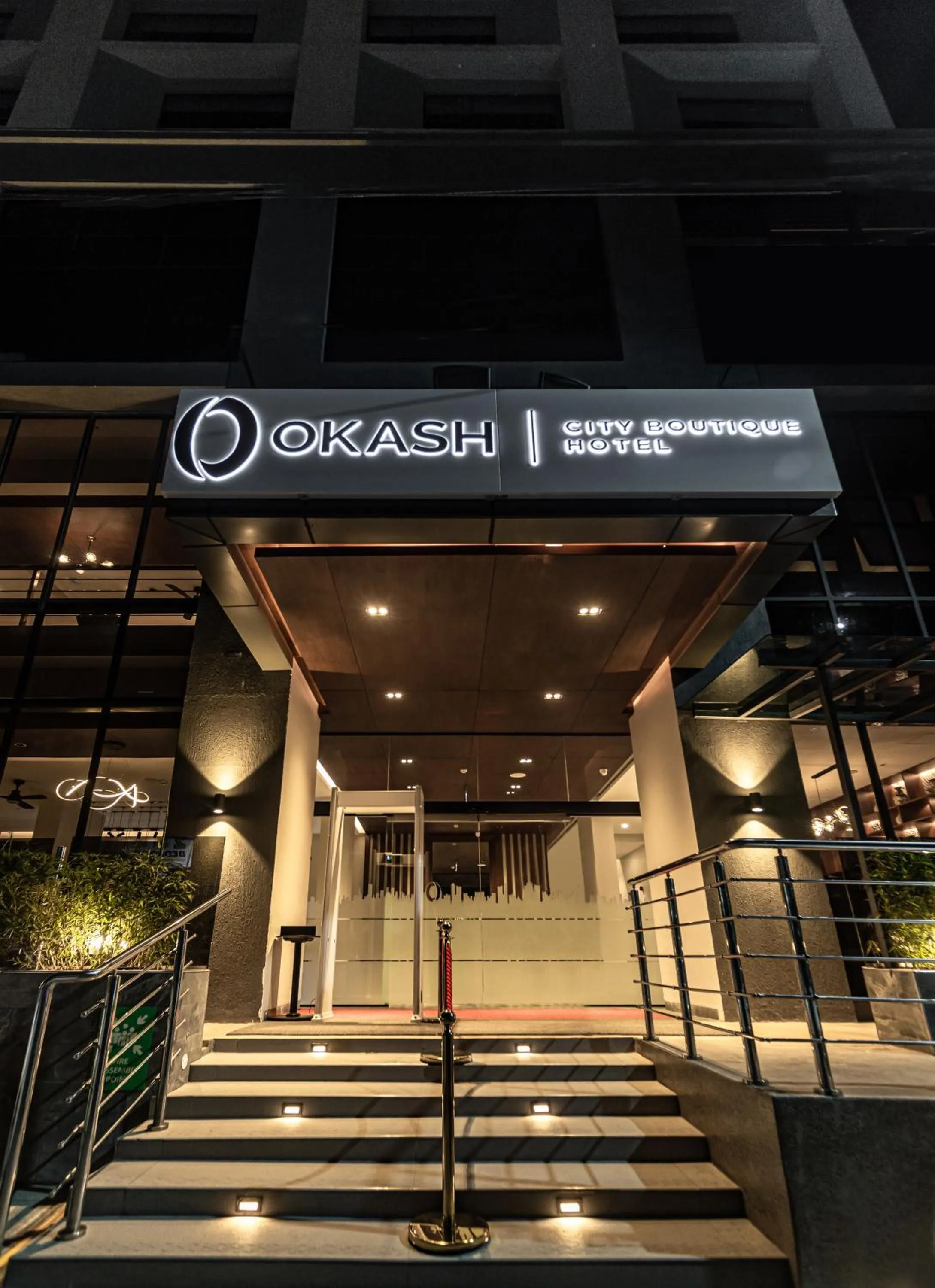 Property building in Okash City Boutique Hotel