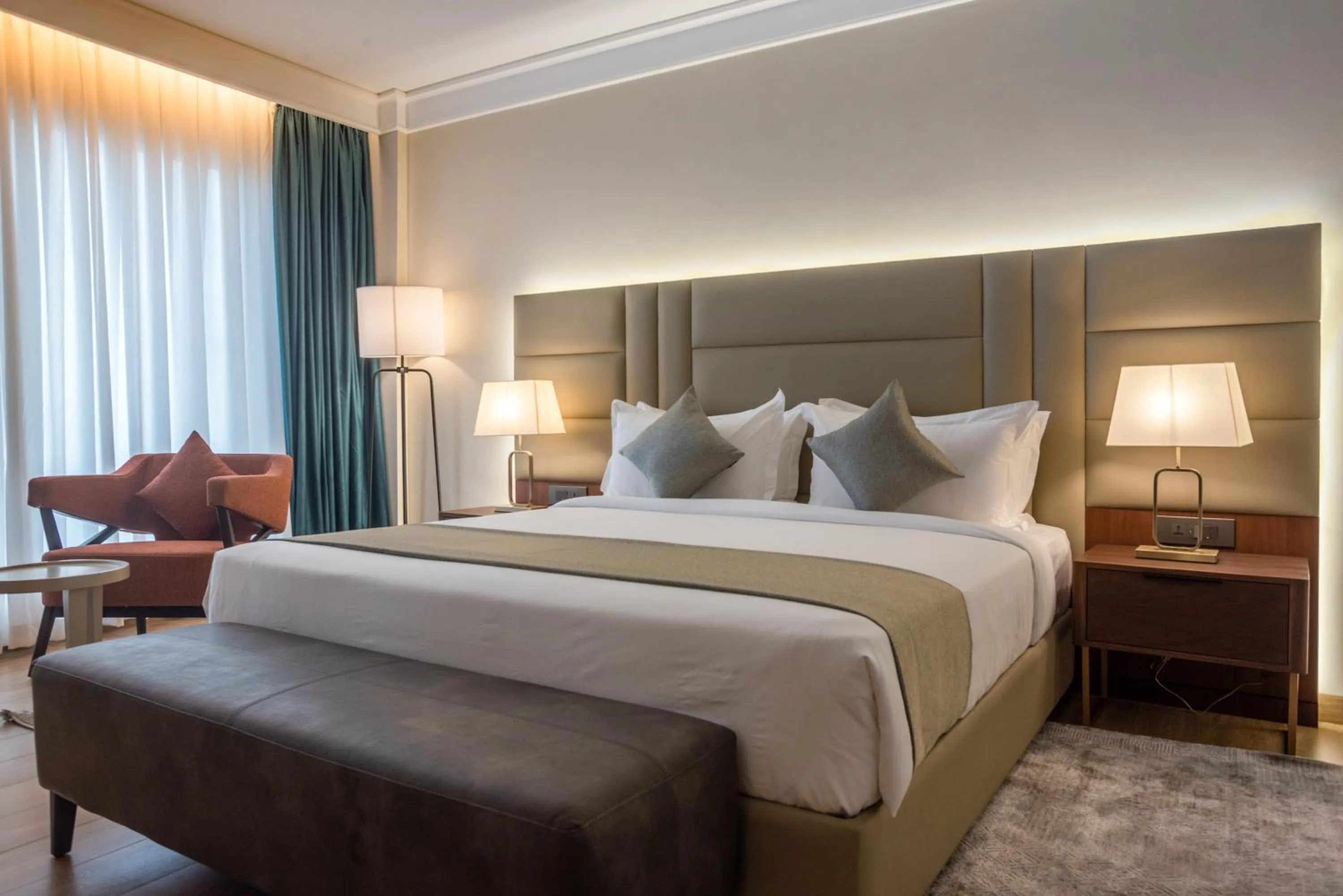 Bedroom, Bed in Okash City Boutique Hotel