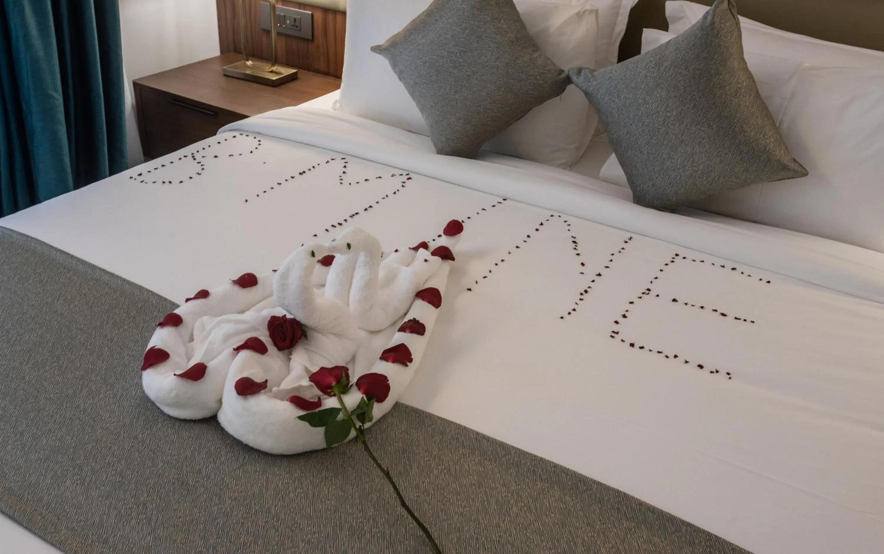 View (from property/room), Bed in Okash City Boutique Hotel