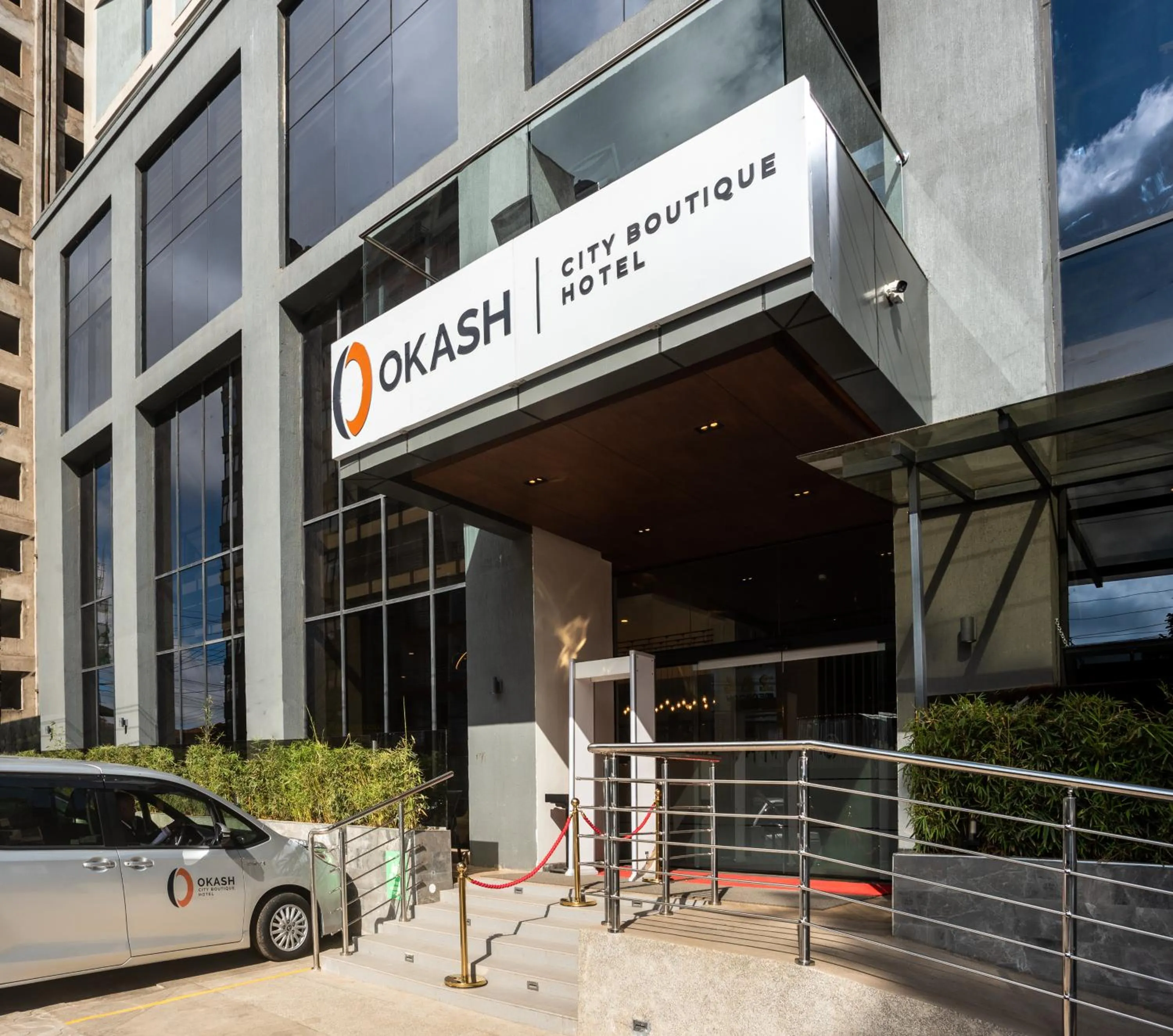 Street view in Okash City Boutique Hotel