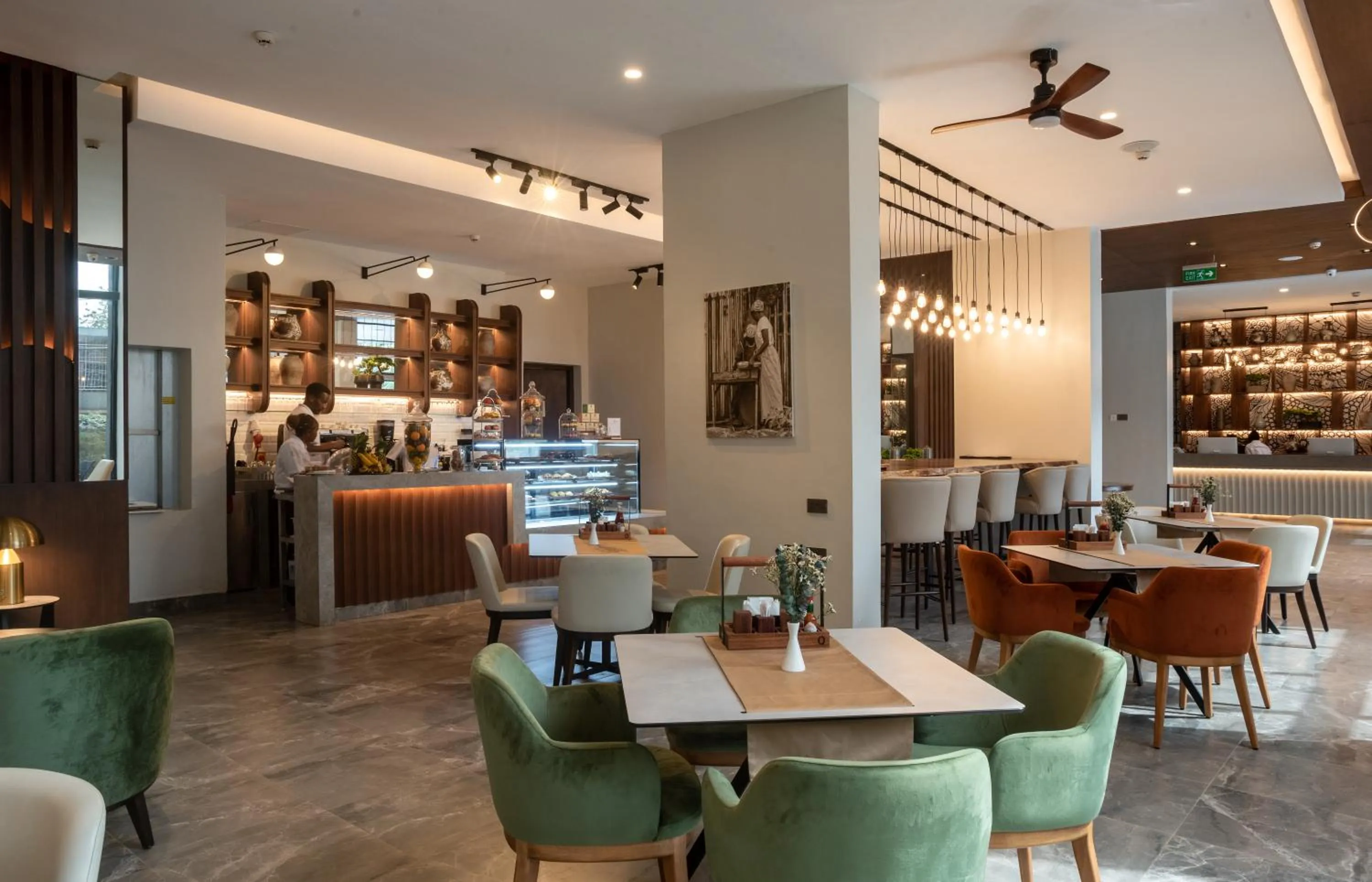 Food and drinks in Okash City Boutique Hotel