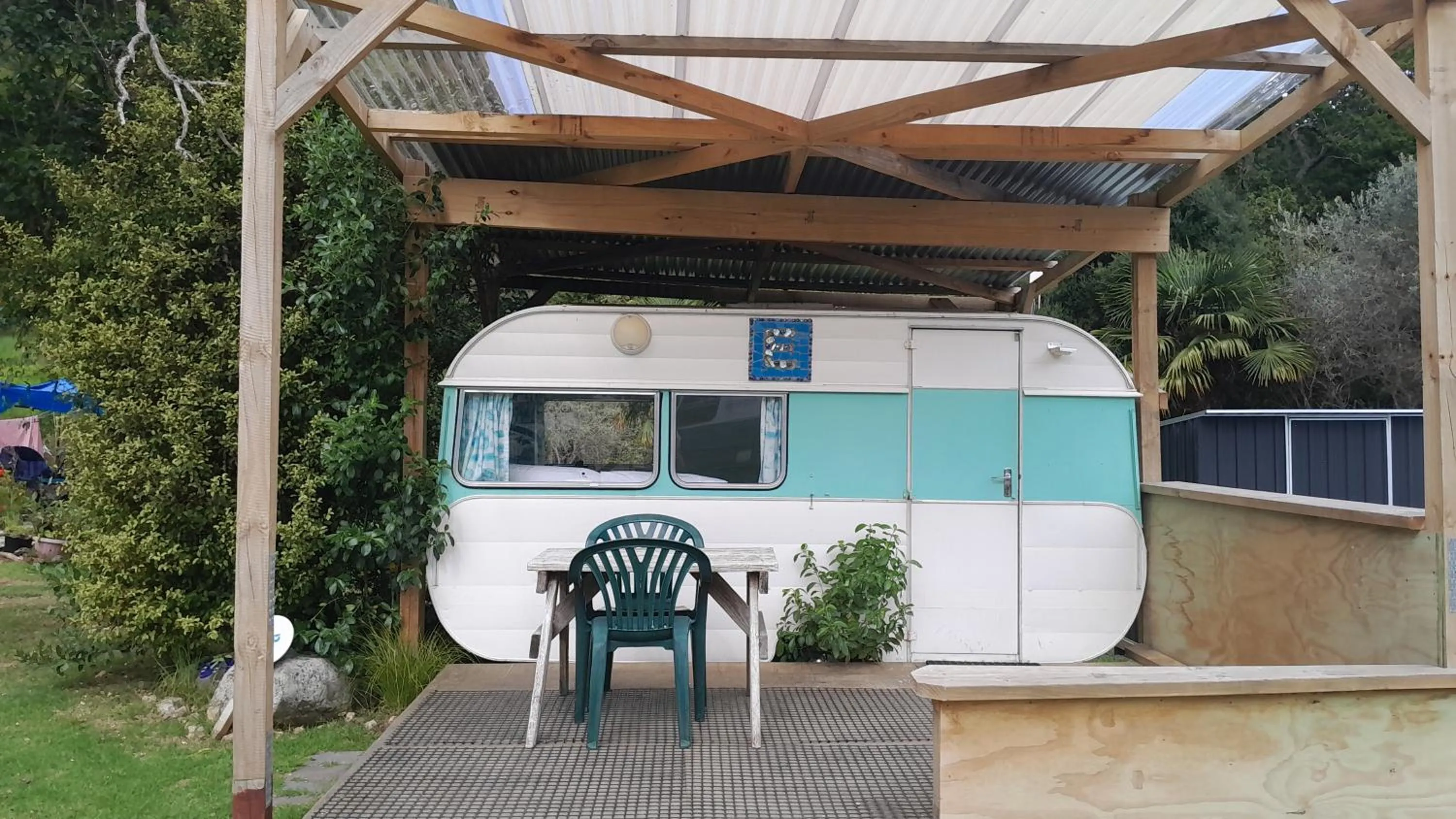 Patio in Dickson Holiday Park
