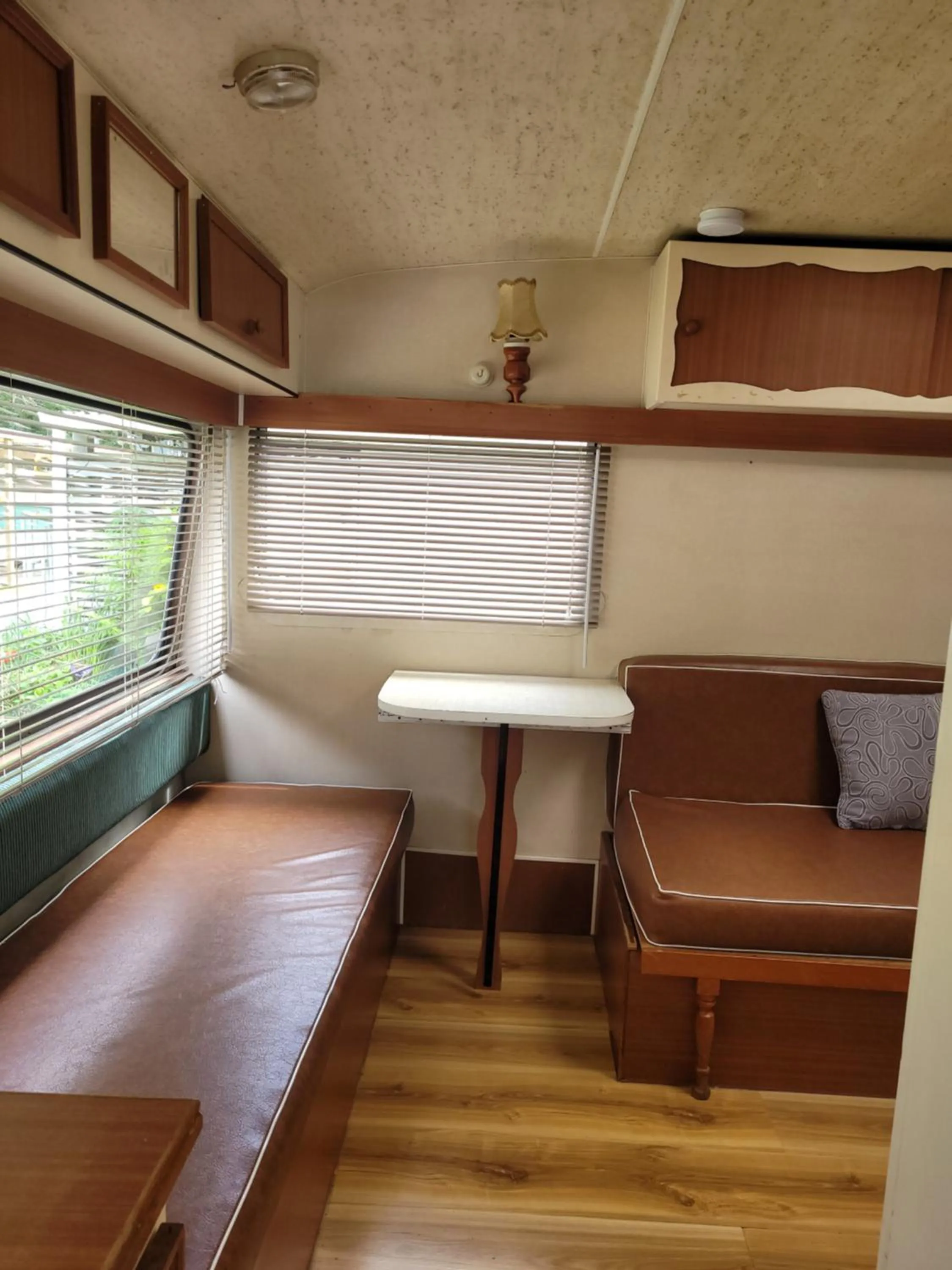 Living room in Dickson Holiday Park