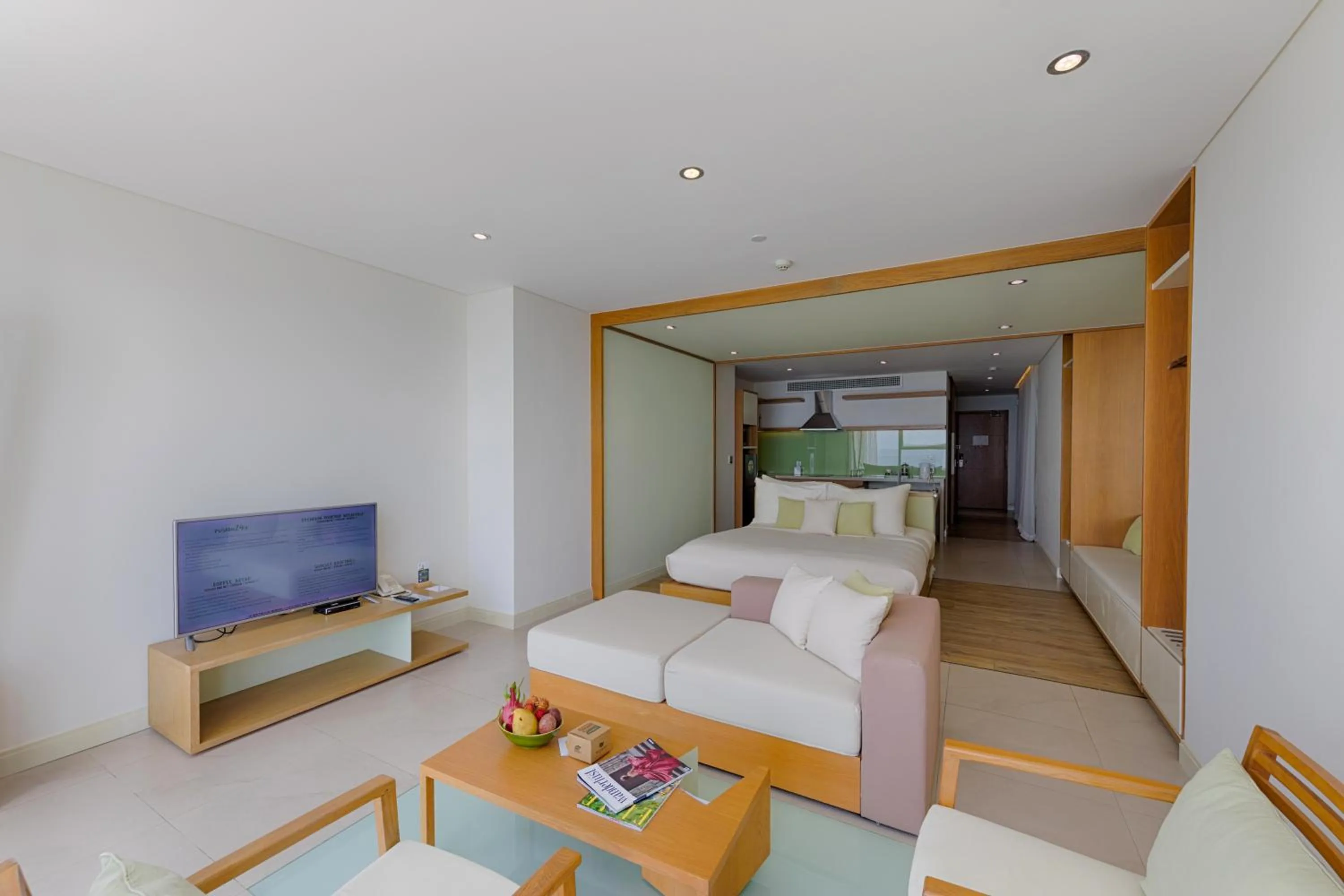 Bedroom, Bed in Fusion Suites Da Nang