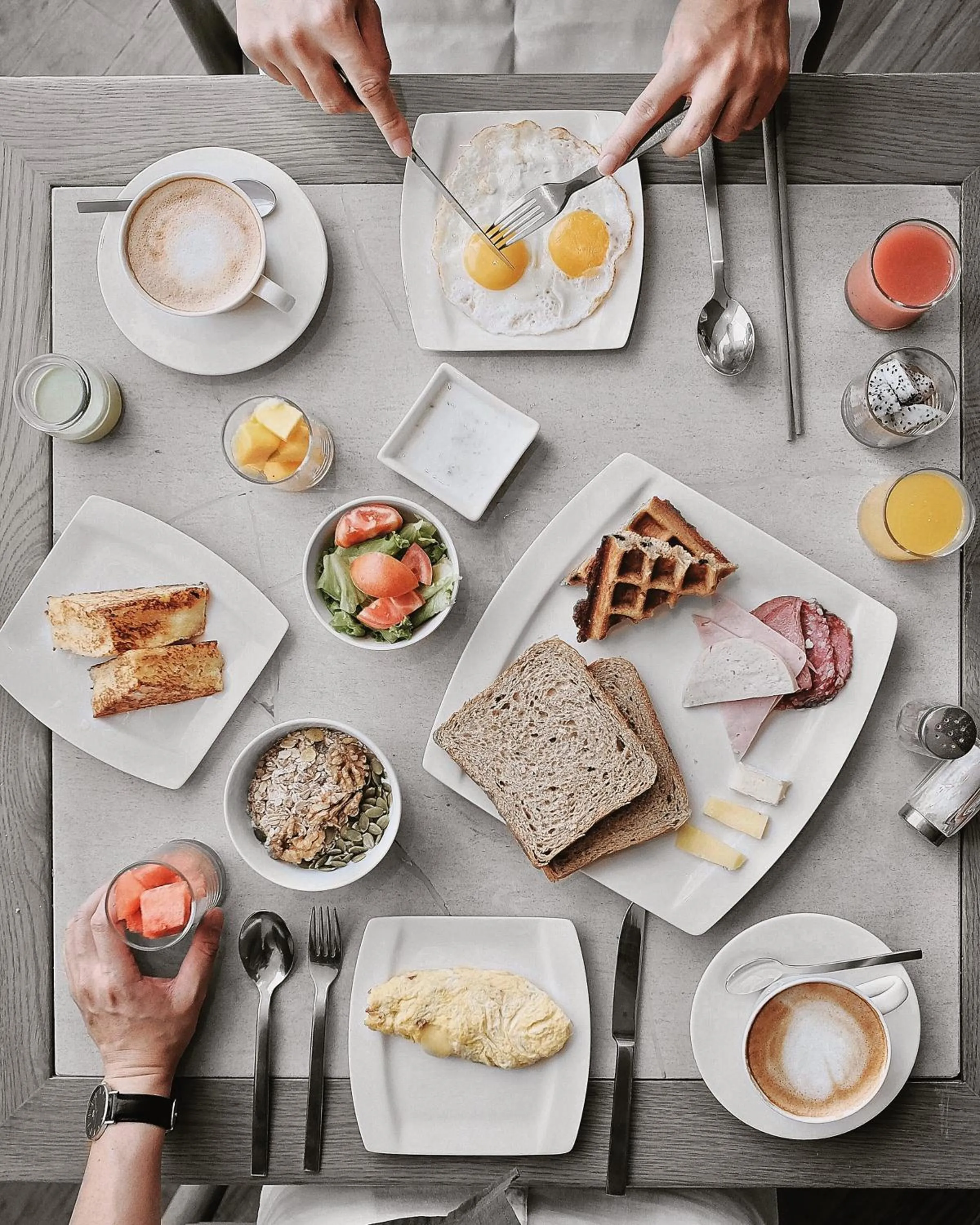 Breakfast in Fusion Suites Da Nang