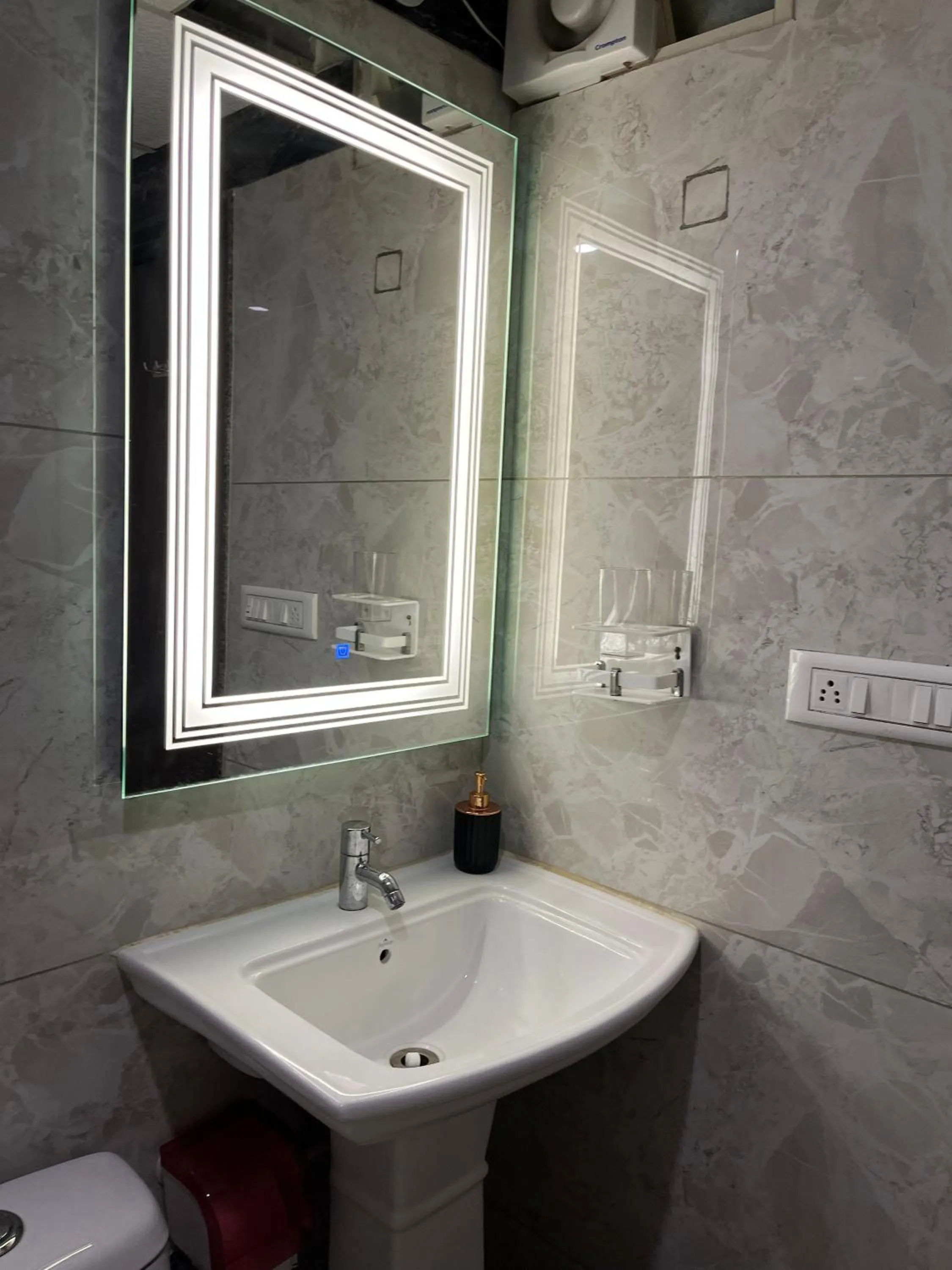 Bathroom in LG Signature Suites Kalyan Nagar