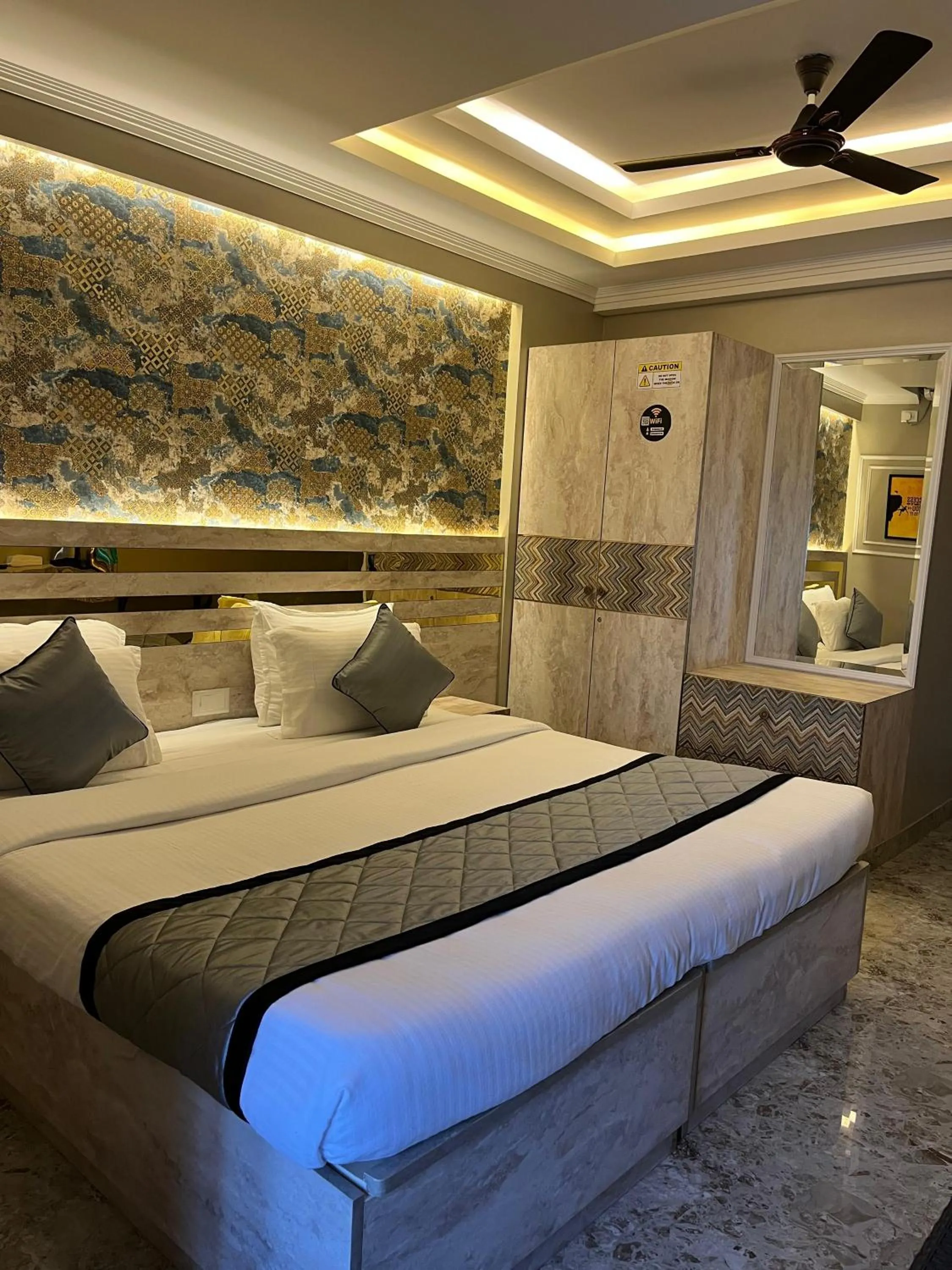 Bed in LG Signature Suites Kalyan Nagar