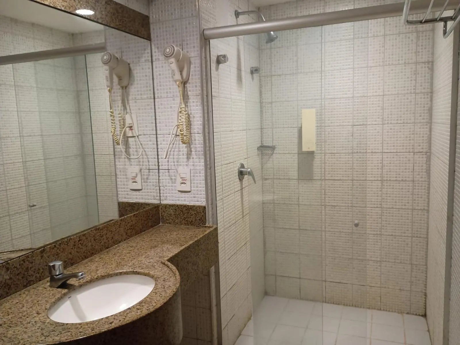 Shower in Costa do Mar Hotel