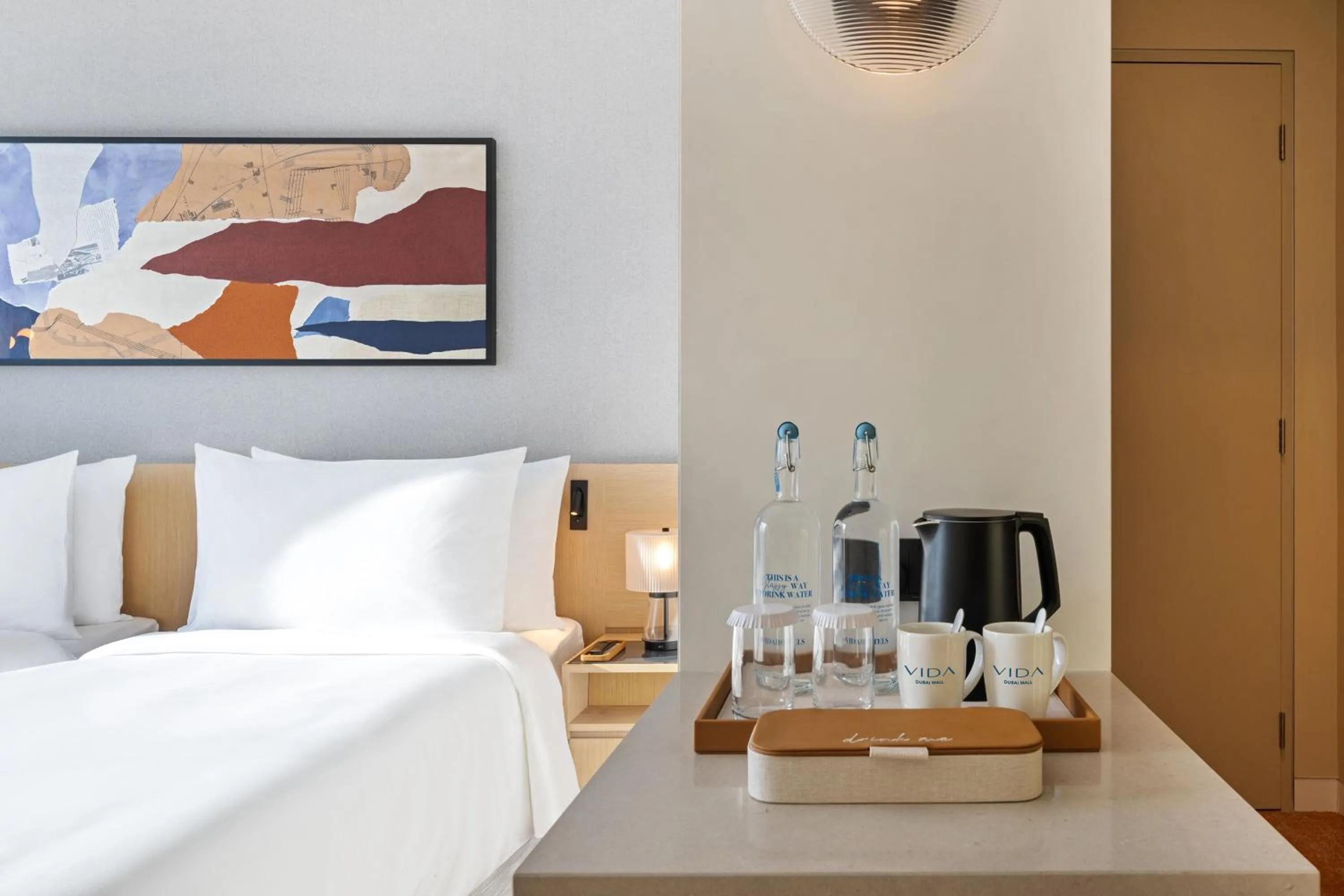 Bed in Vida Dubai Mall