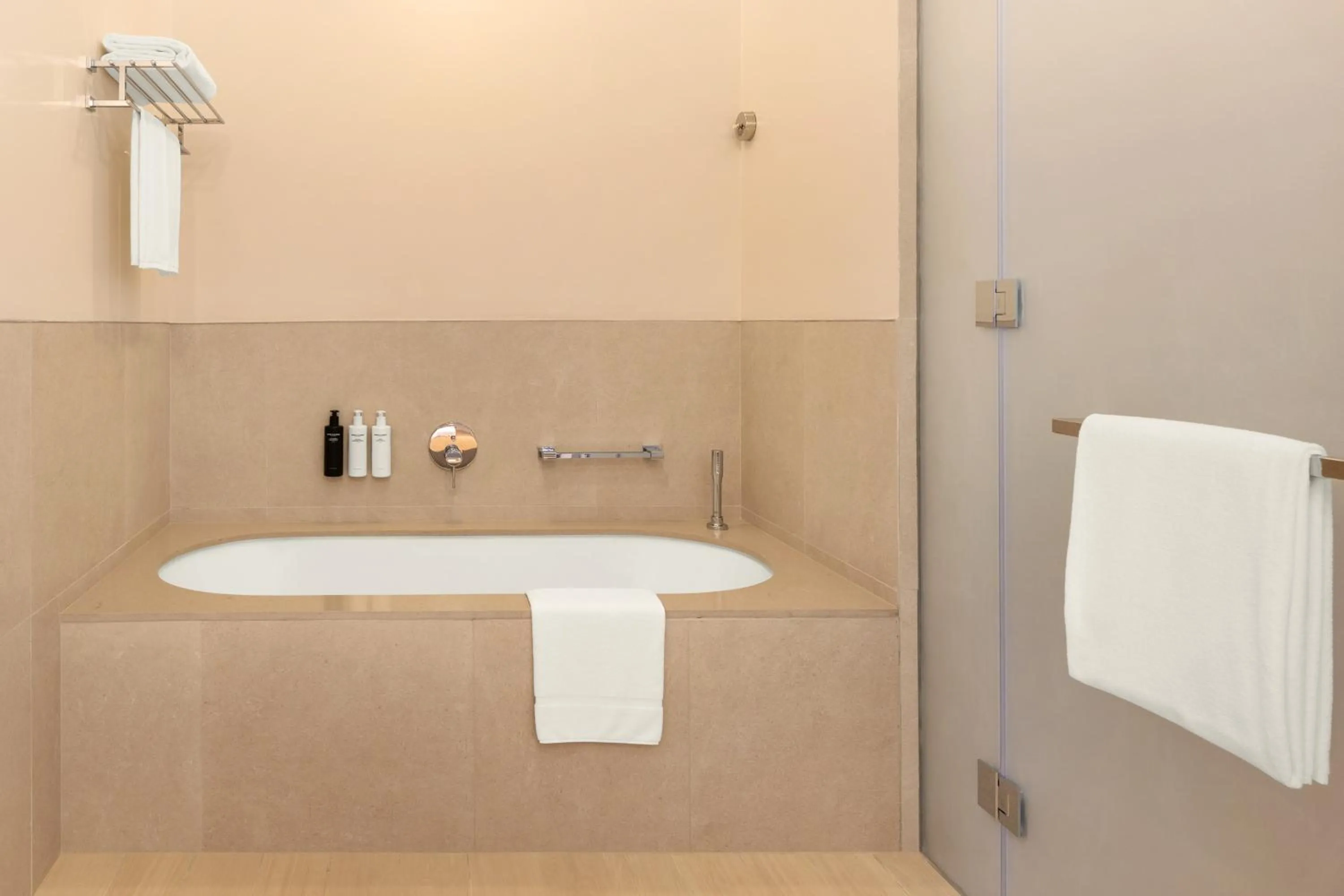 Bathroom in Vida Dubai Mall