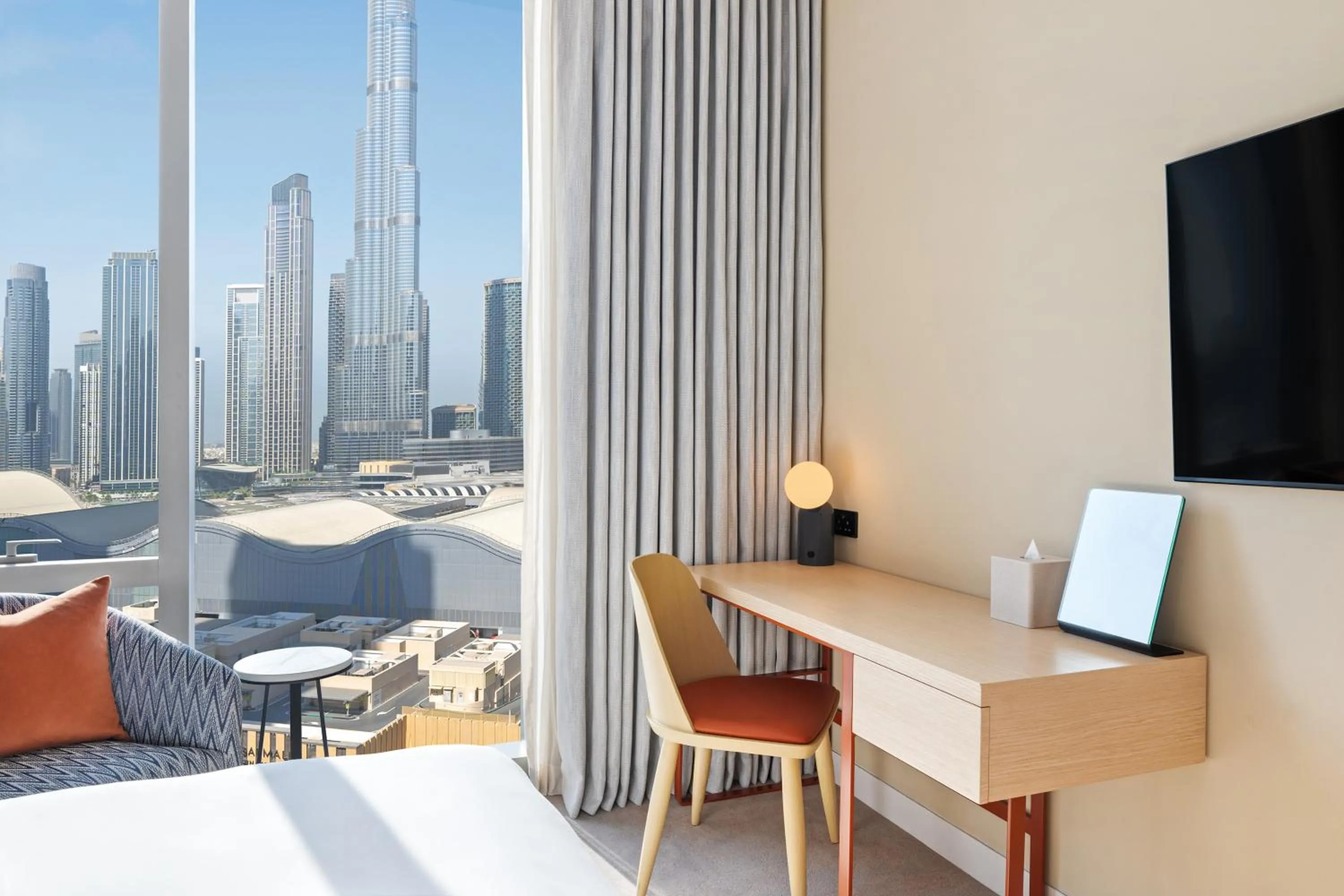 Communal lounge/ TV room in Vida Dubai Mall