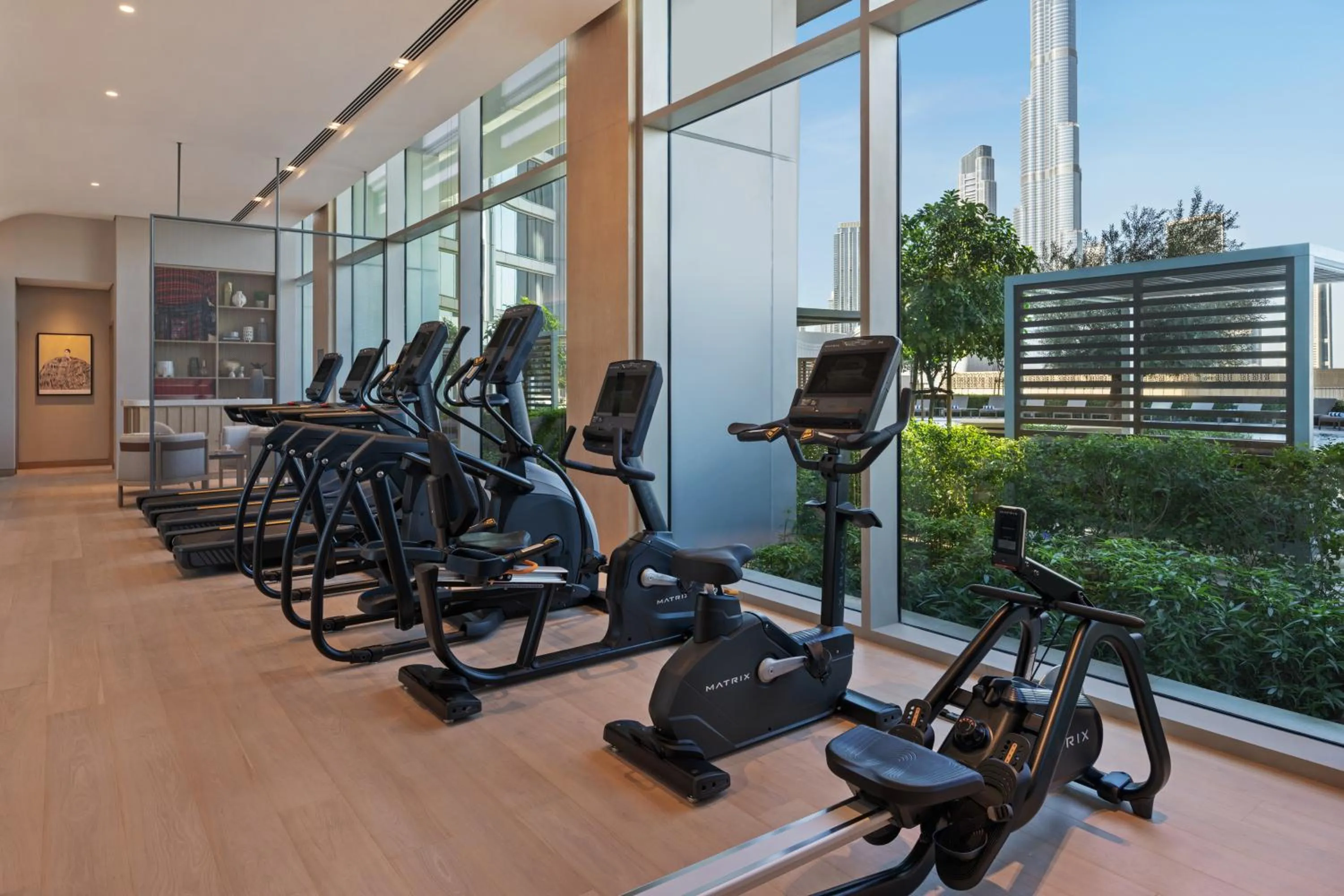 Fitness centre/facilities in Vida Dubai Mall