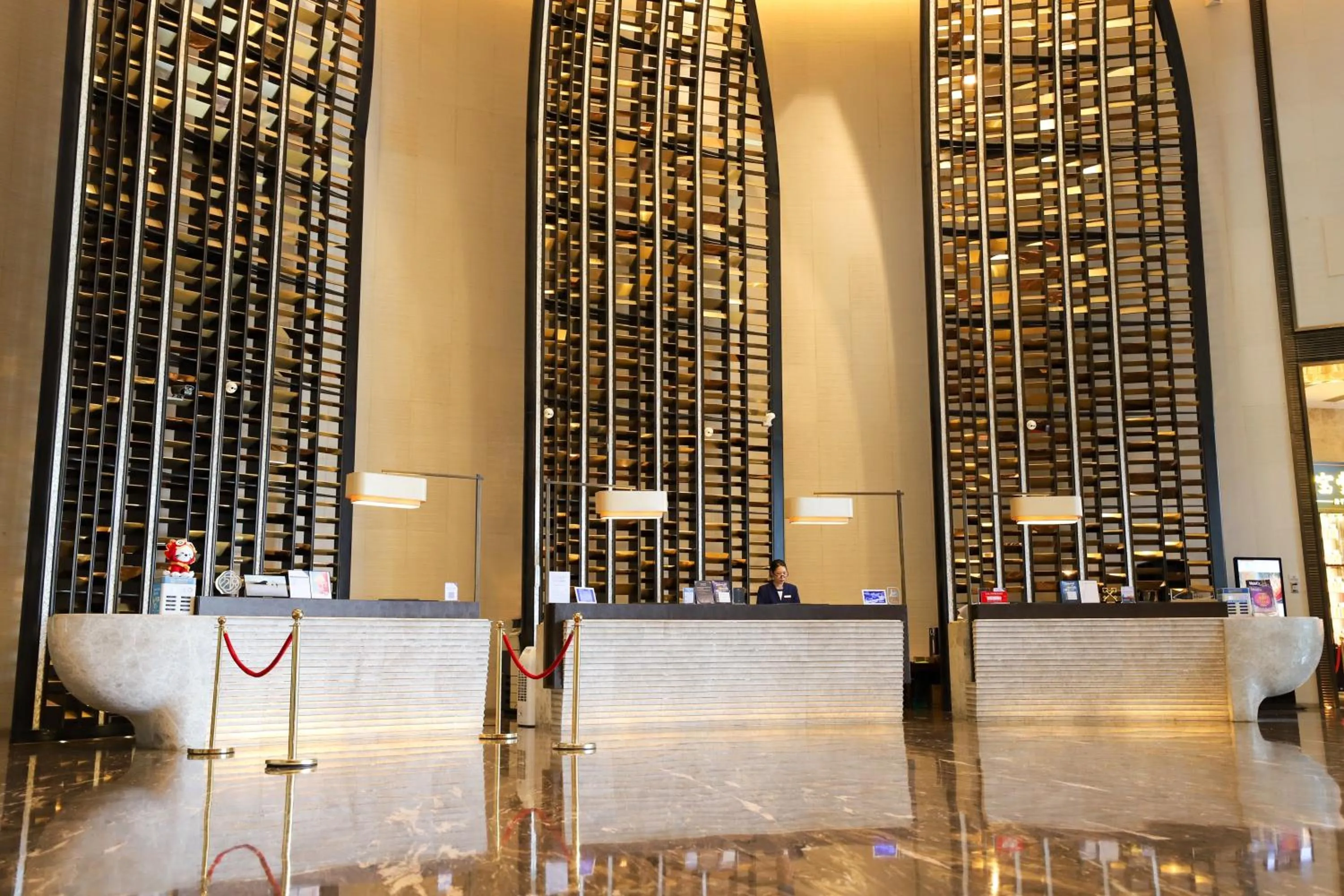 Lobby or reception in Wanda Realm Jiangmen