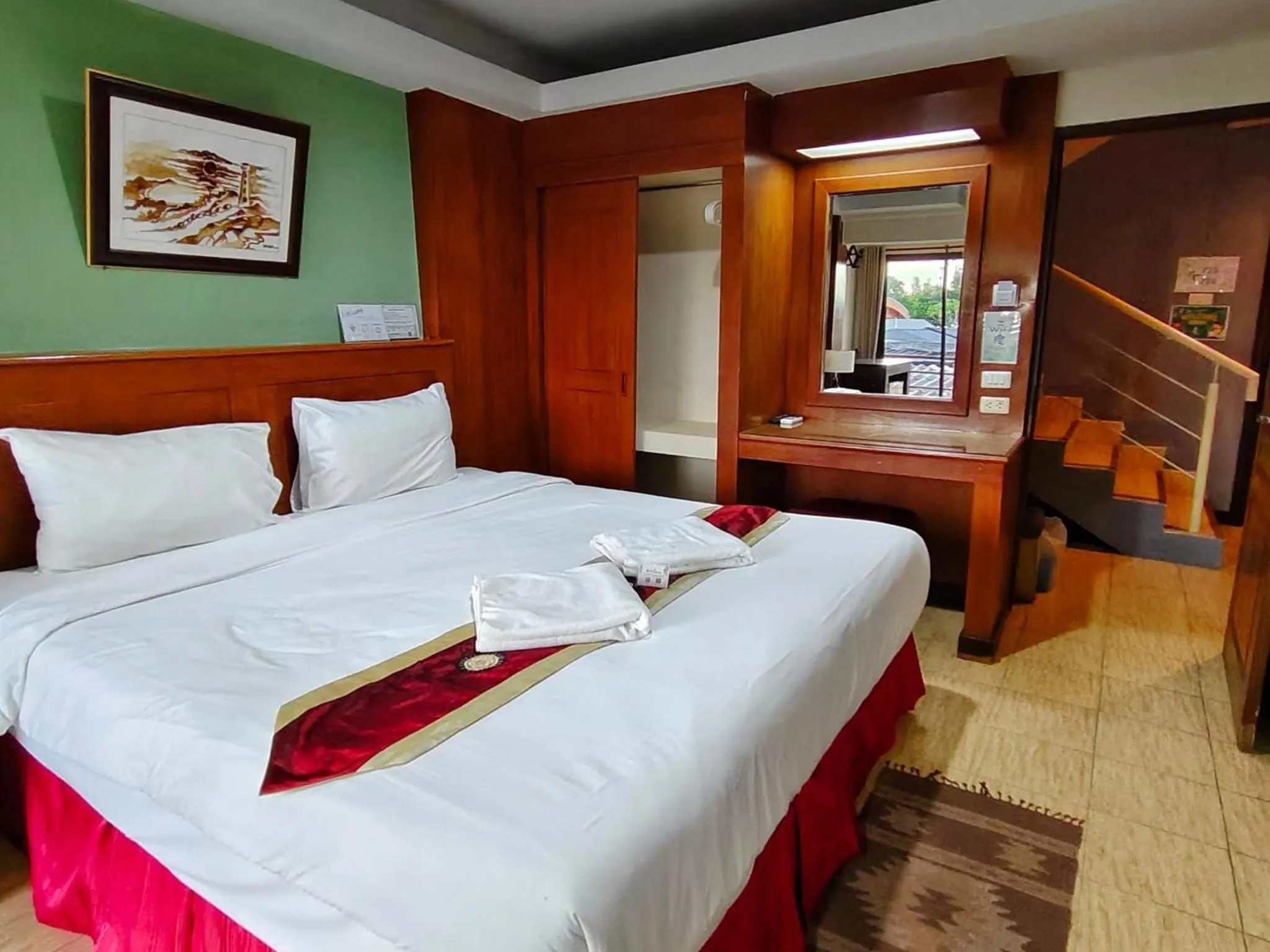Bedroom in The Atnal Lanta Budget and Eco Friendly hotel in Koh Lanta