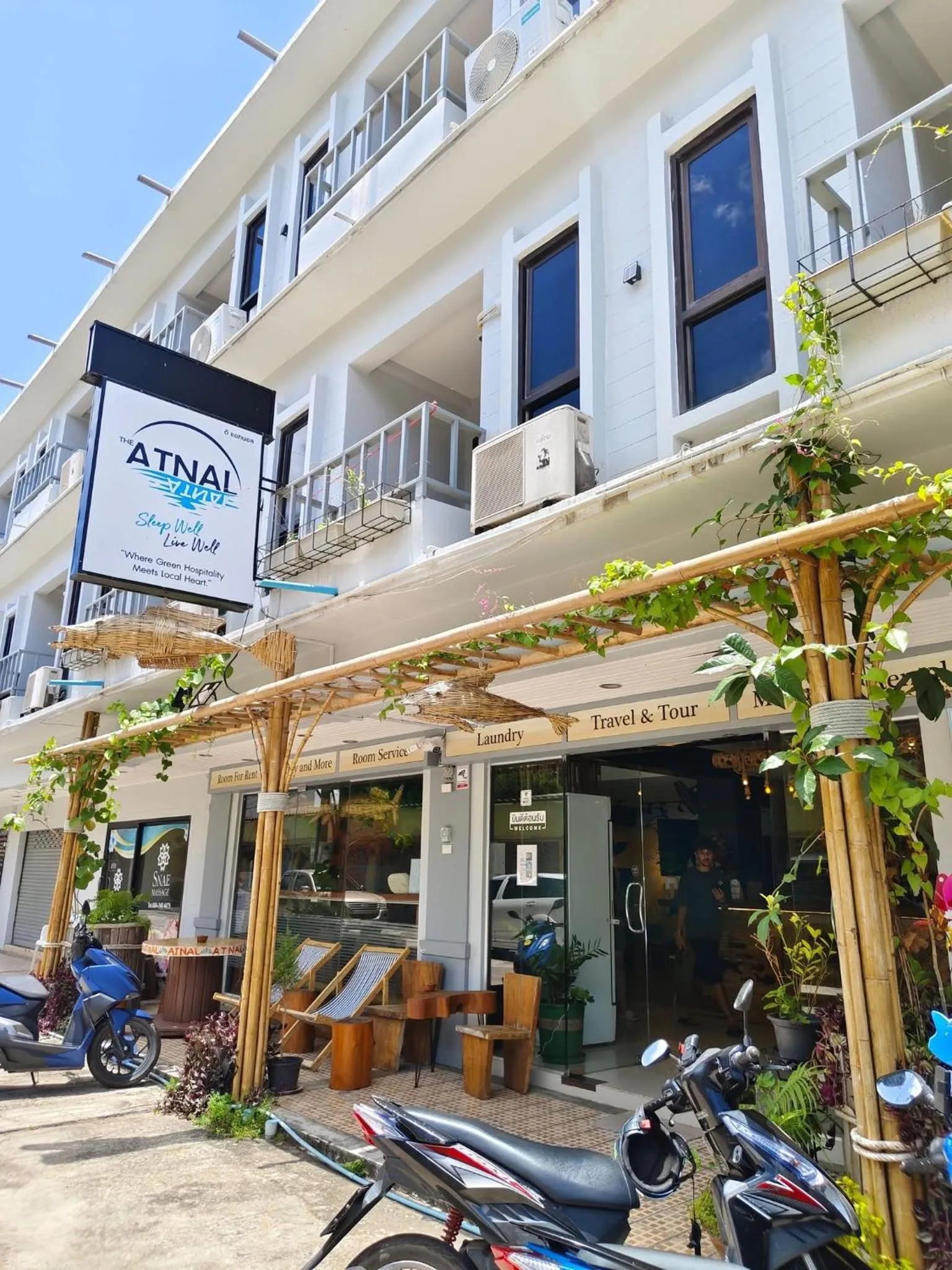 Facade/entrance in The Atnal Lanta Budget and Eco Friendly hotel in Koh Lanta