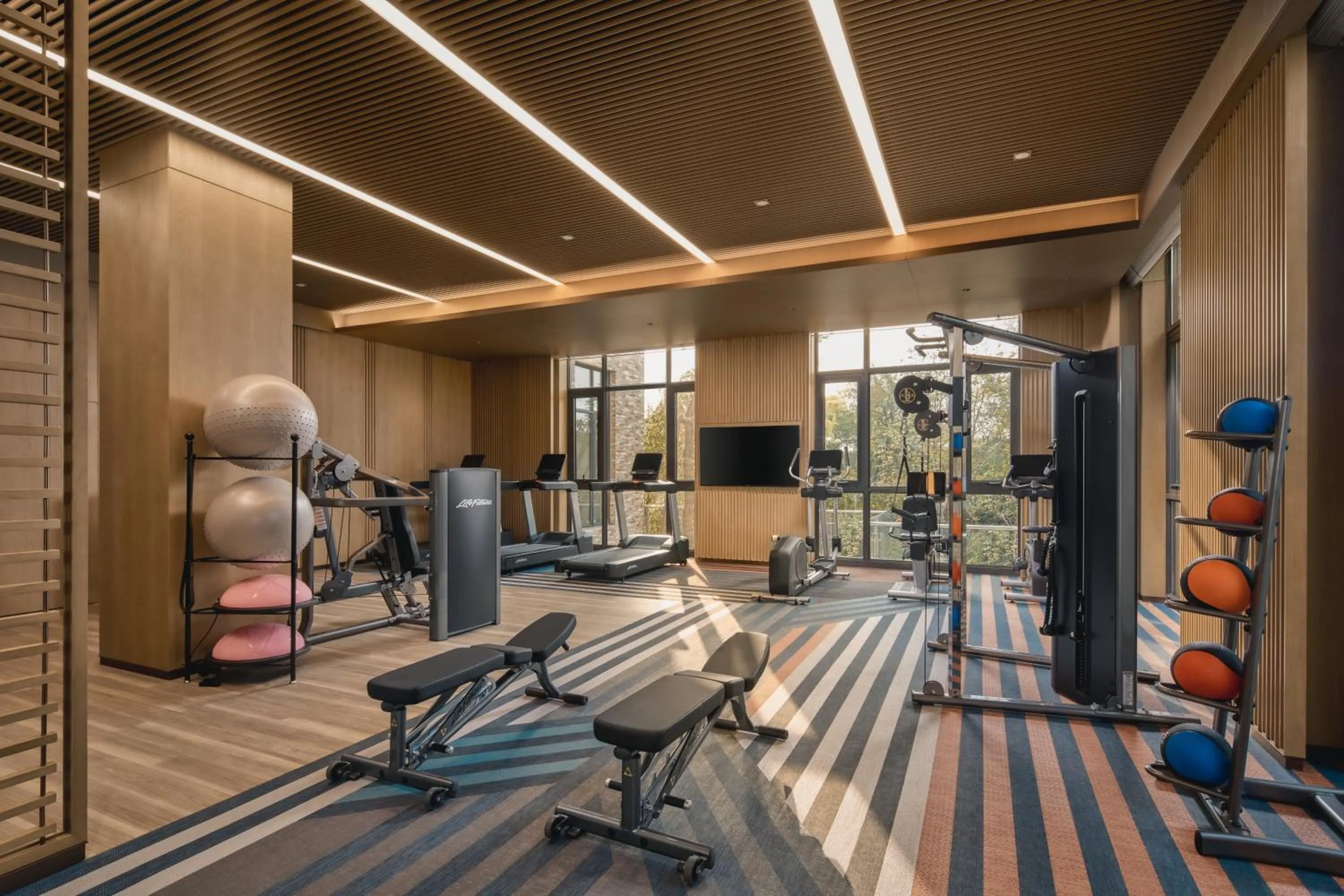 Fitness centre/facilities in Hyatt Regency Huangshan Hengjiangwan
