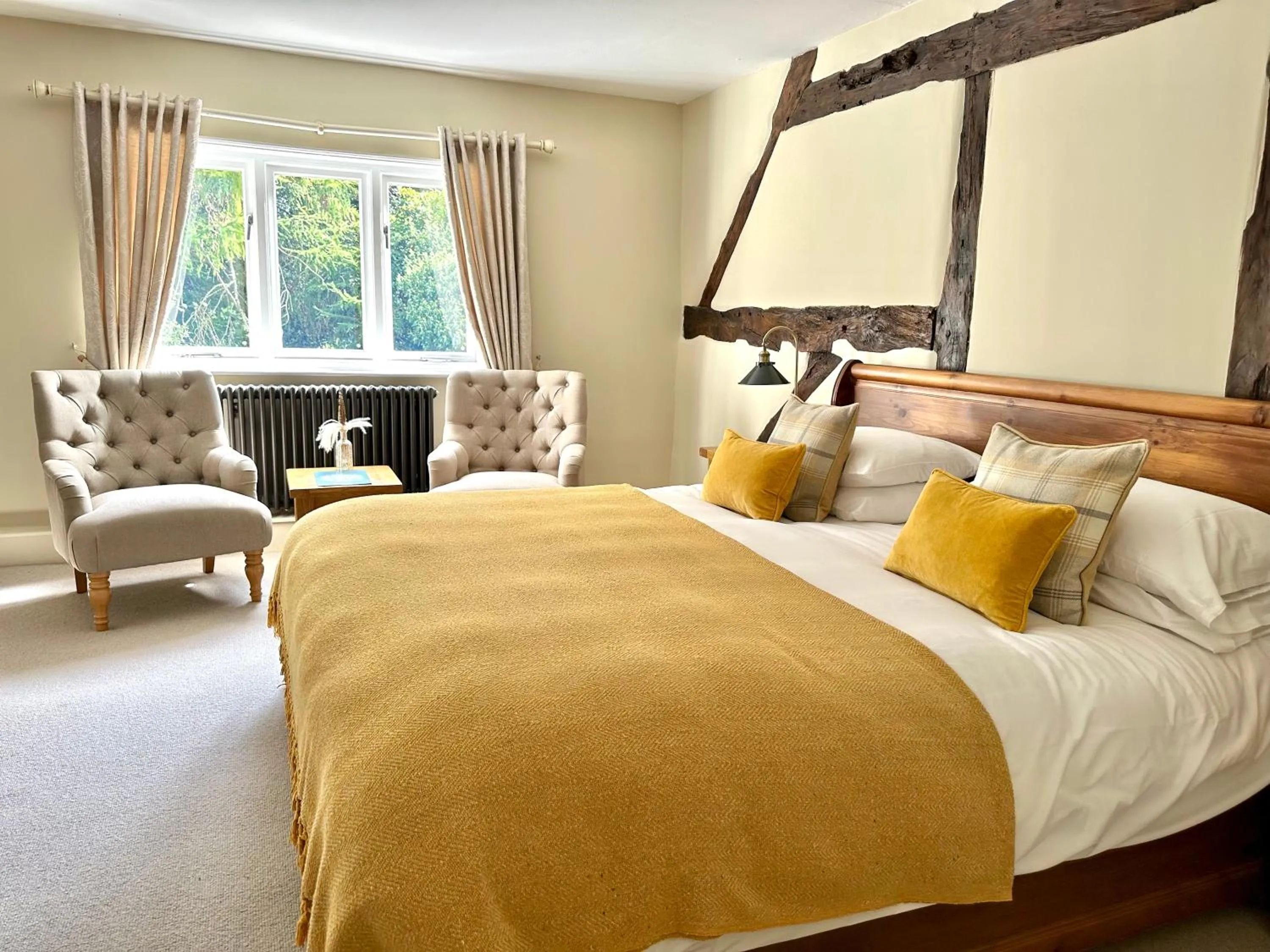 Bed in The Manor at Abberley